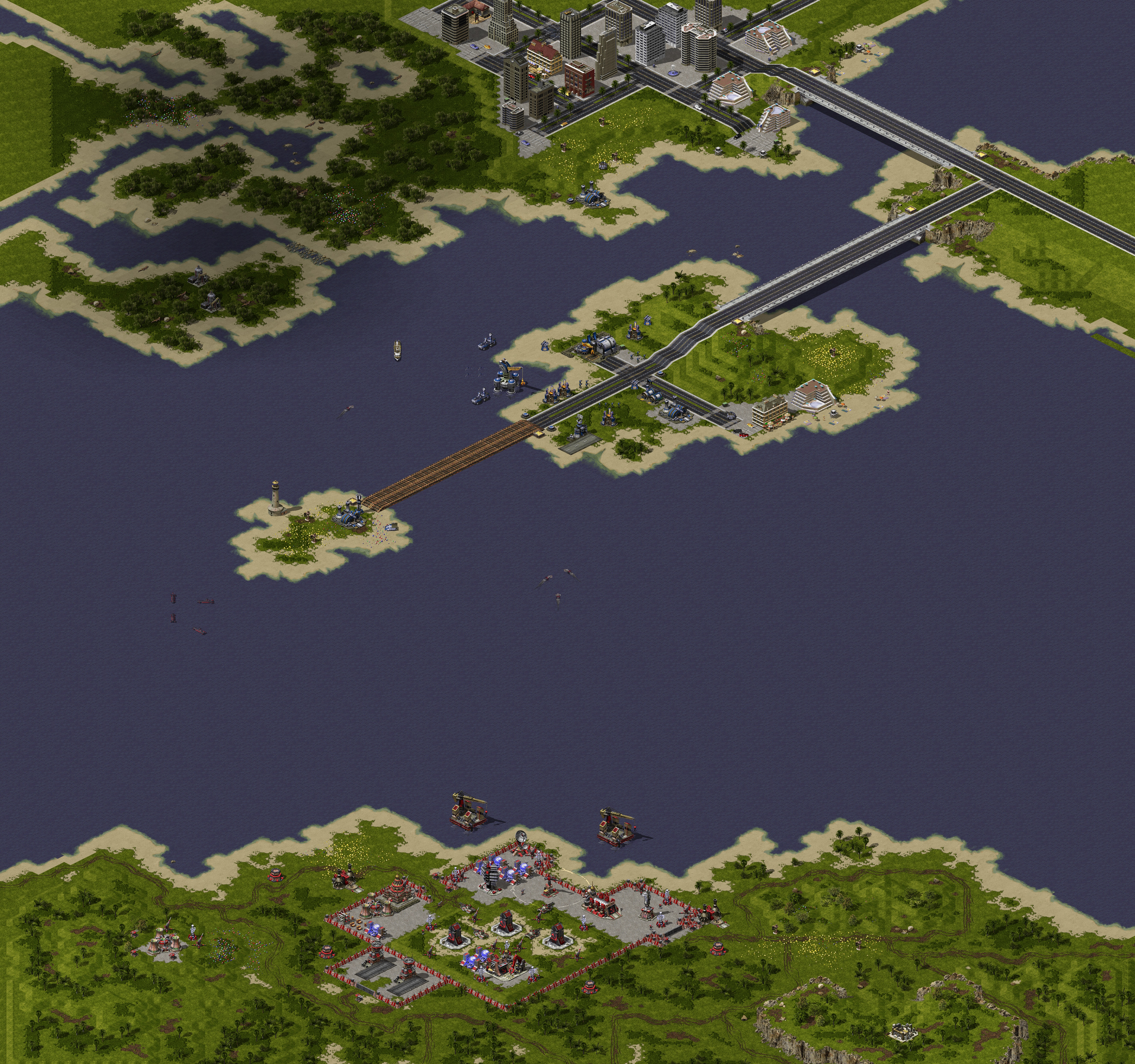Rendered map: Allied Mission 11: Fallout