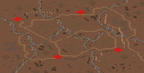 Rendered preview of Chaos Rivers