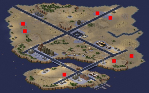 Rendered preview of 2024 RA Melee - Industrial Park