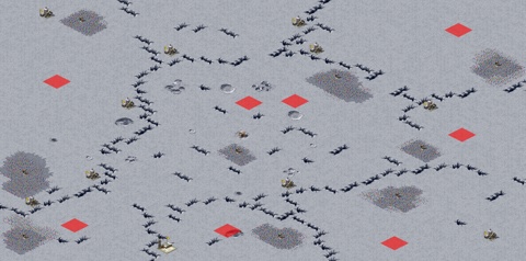 Rendered preview of 8-Player Space Battle