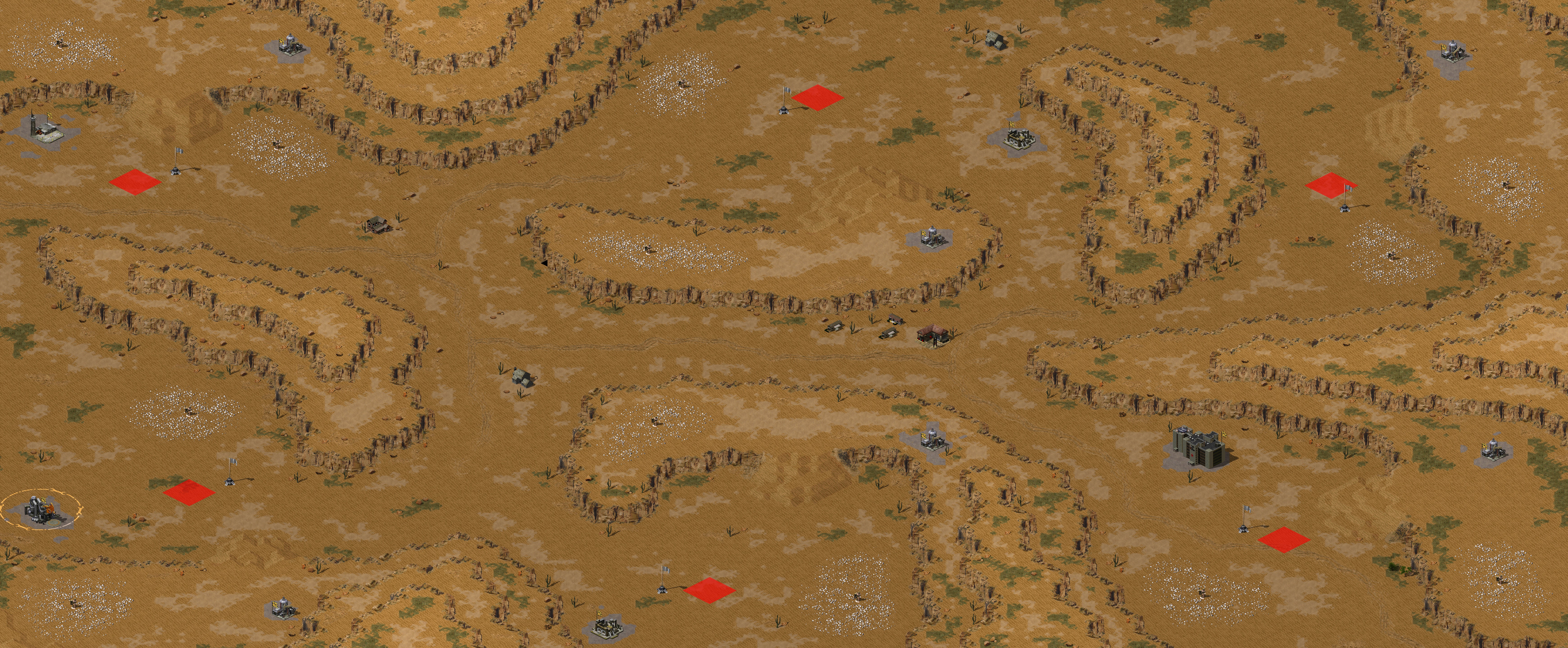 Rendered map: Sedona Pass