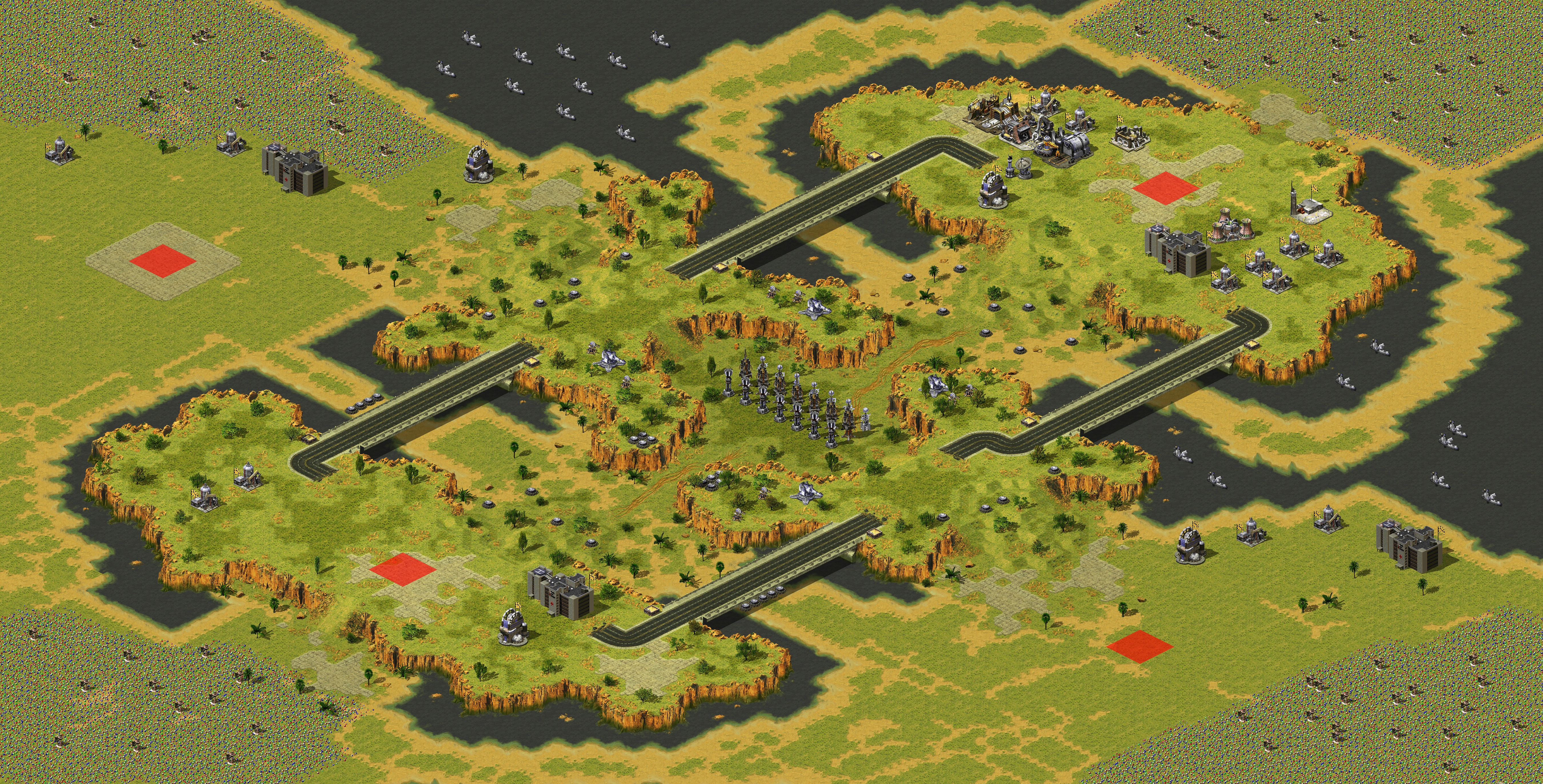 Rendered map: Deathmatch 1v3