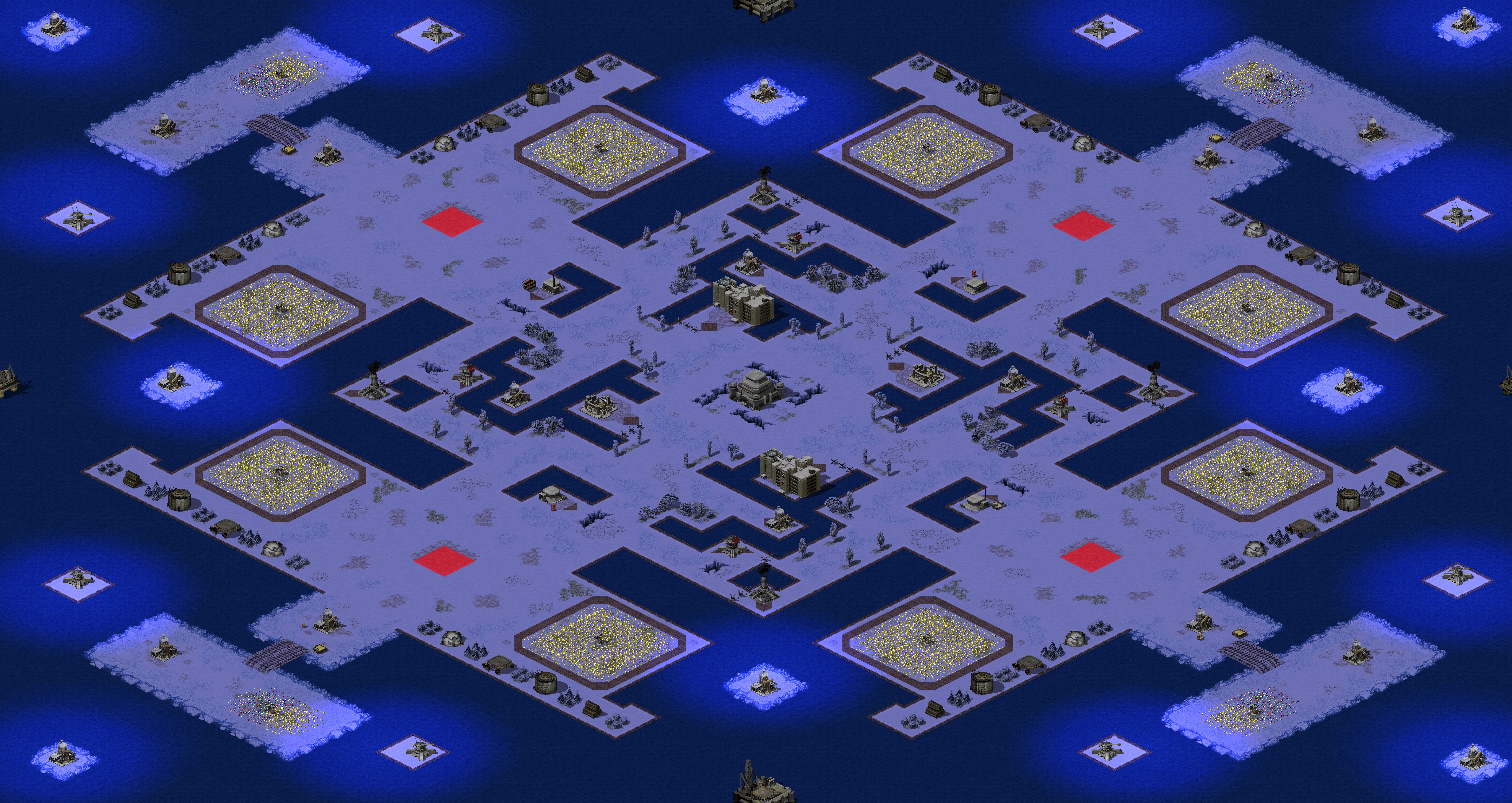 Rendered map: Mazelovania