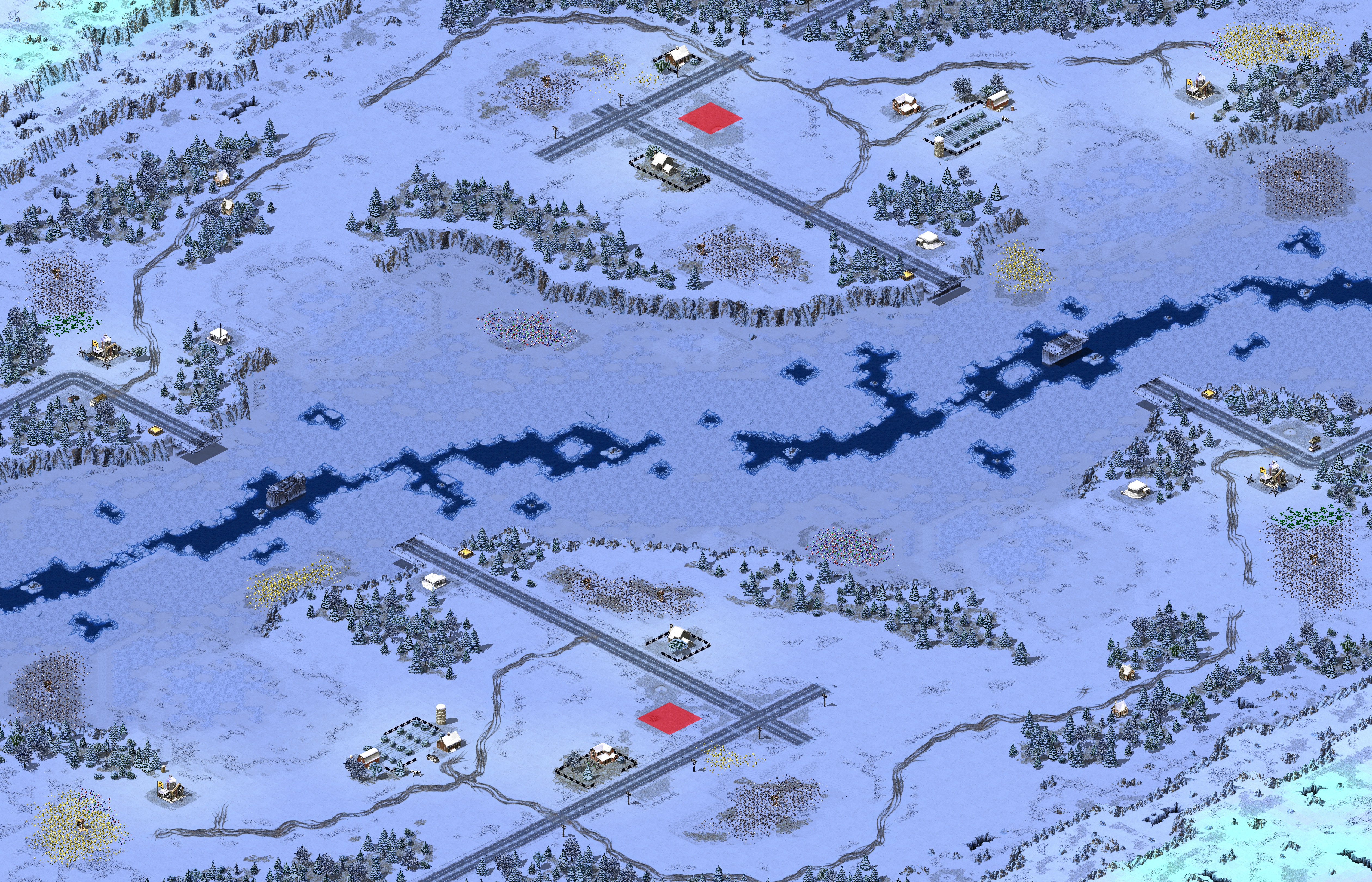 Rendered map: Across the Frost
