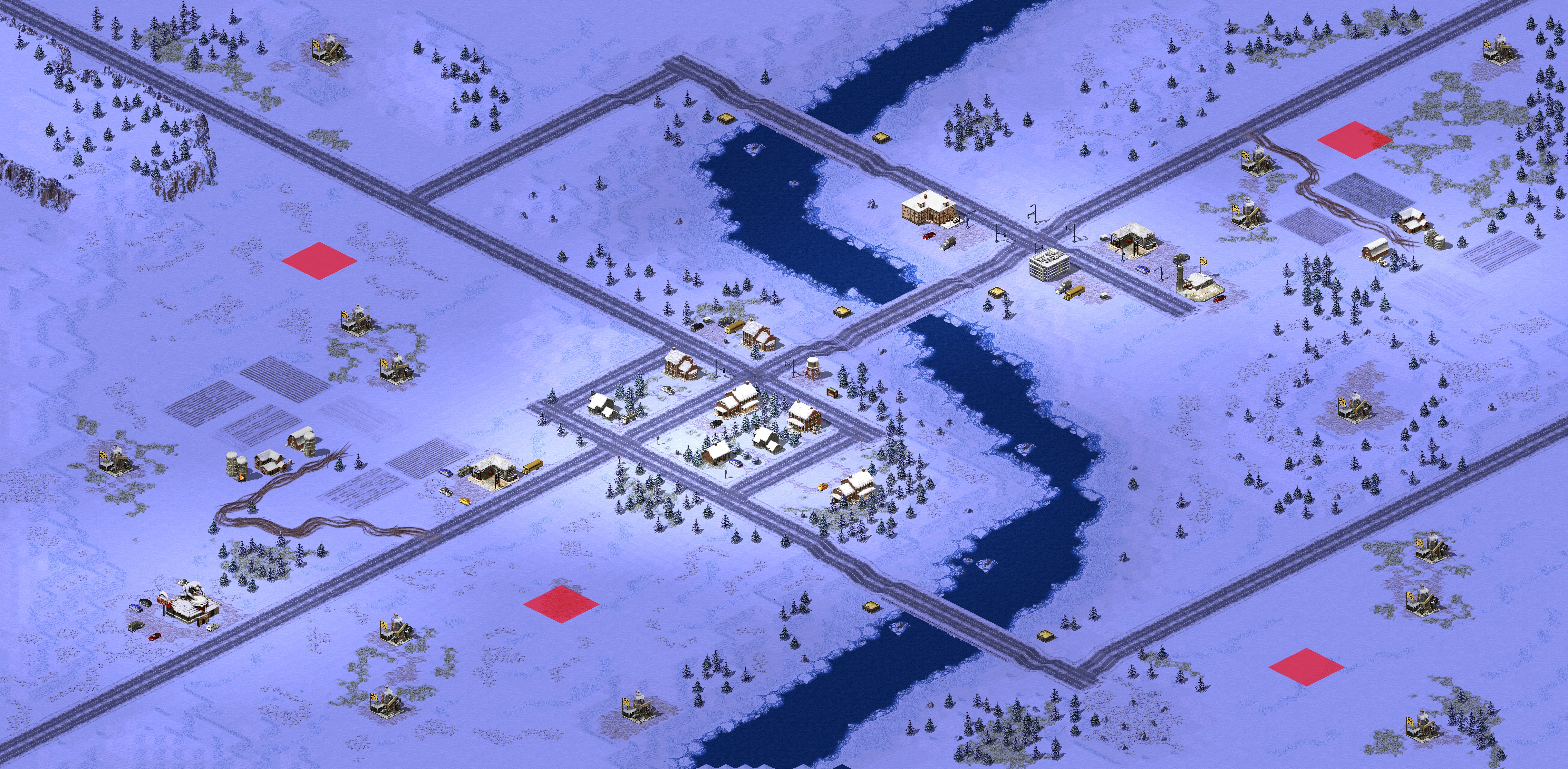 Rendered map: Montana DMZ (Megawealth)
