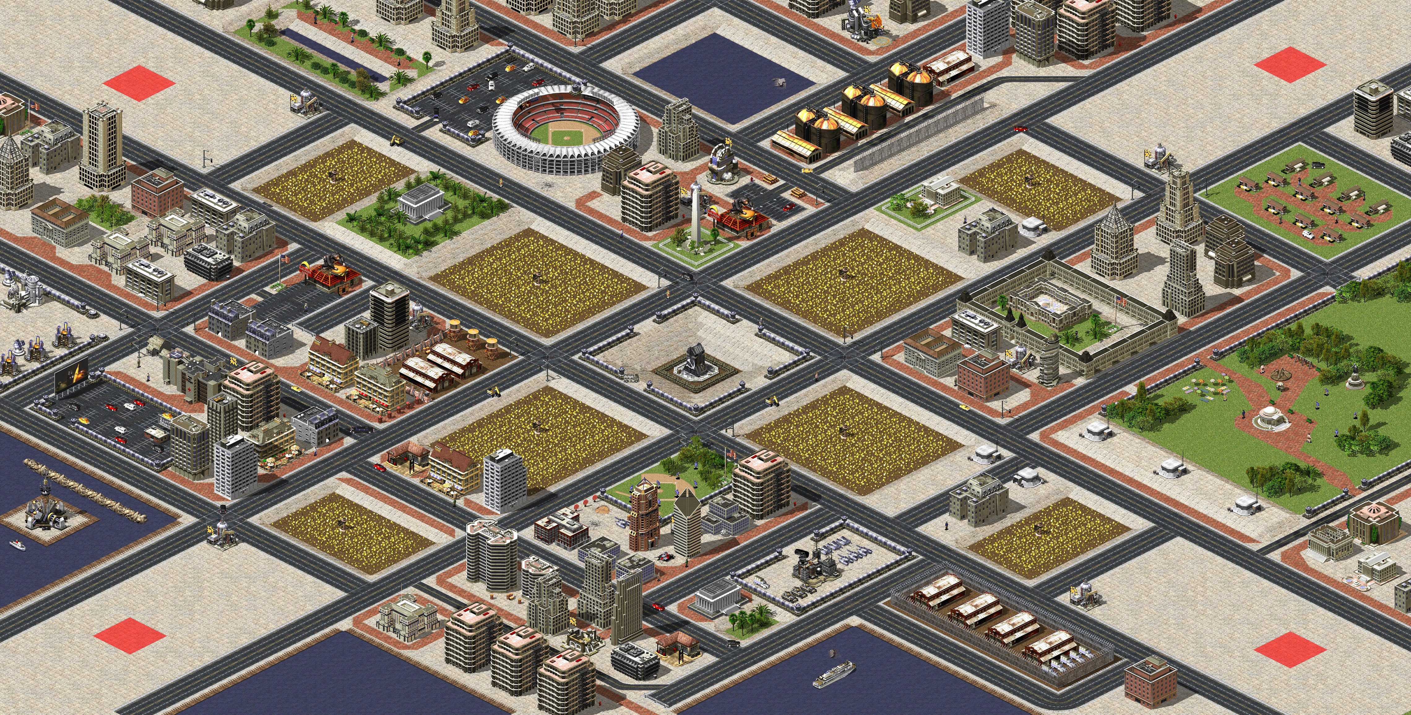 Rendered map: Fallout