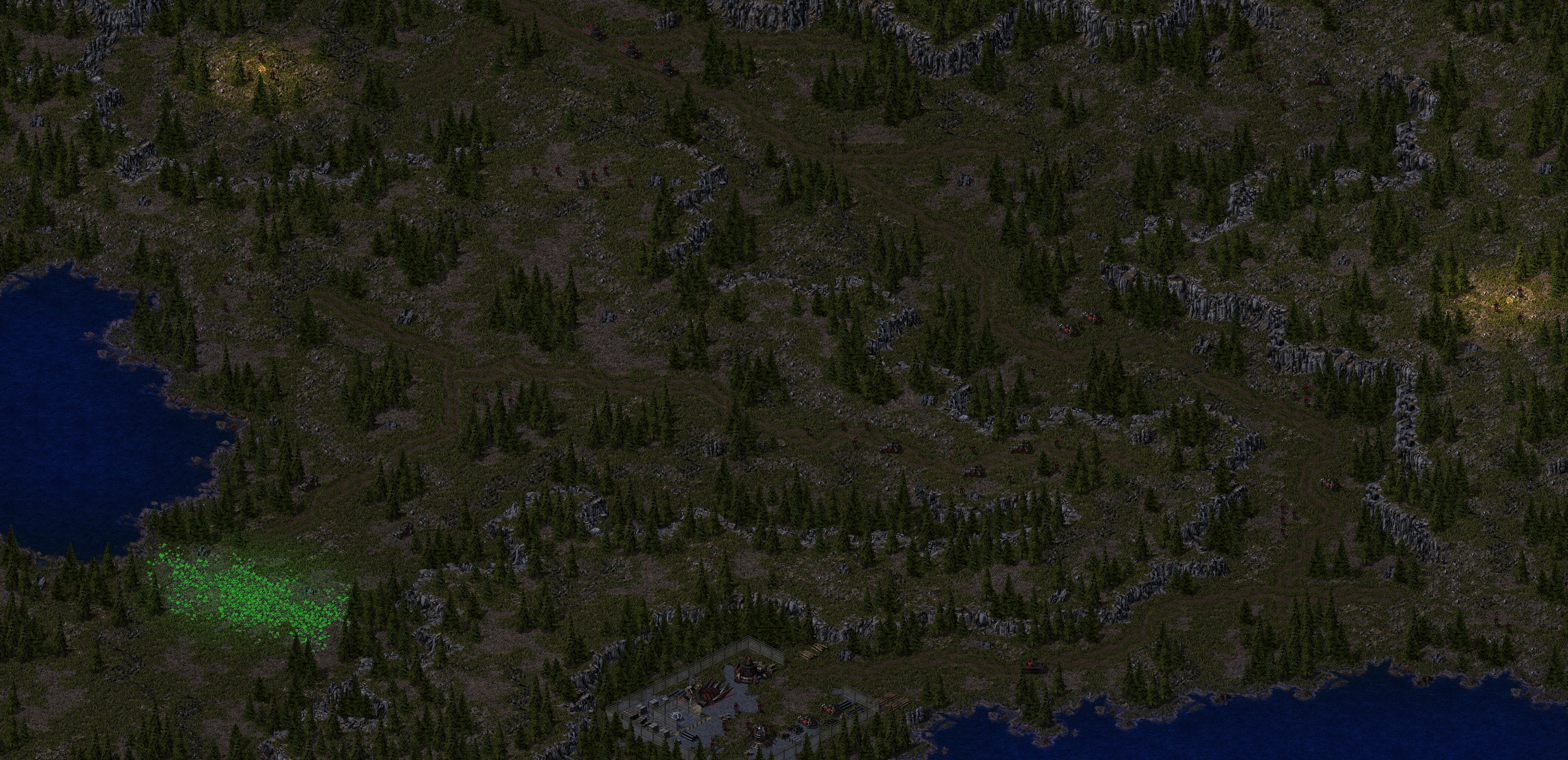 Rendered map: GDI Mission 03: Get the Rods Back
