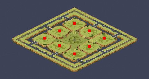 Rendered preview of Isolated Island Siege Patch