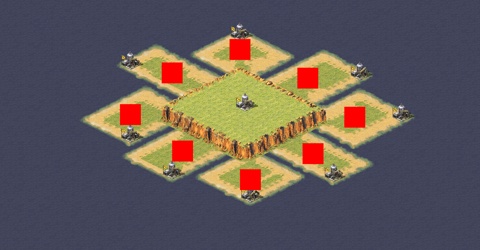 Rendered preview of Small Island High Ground