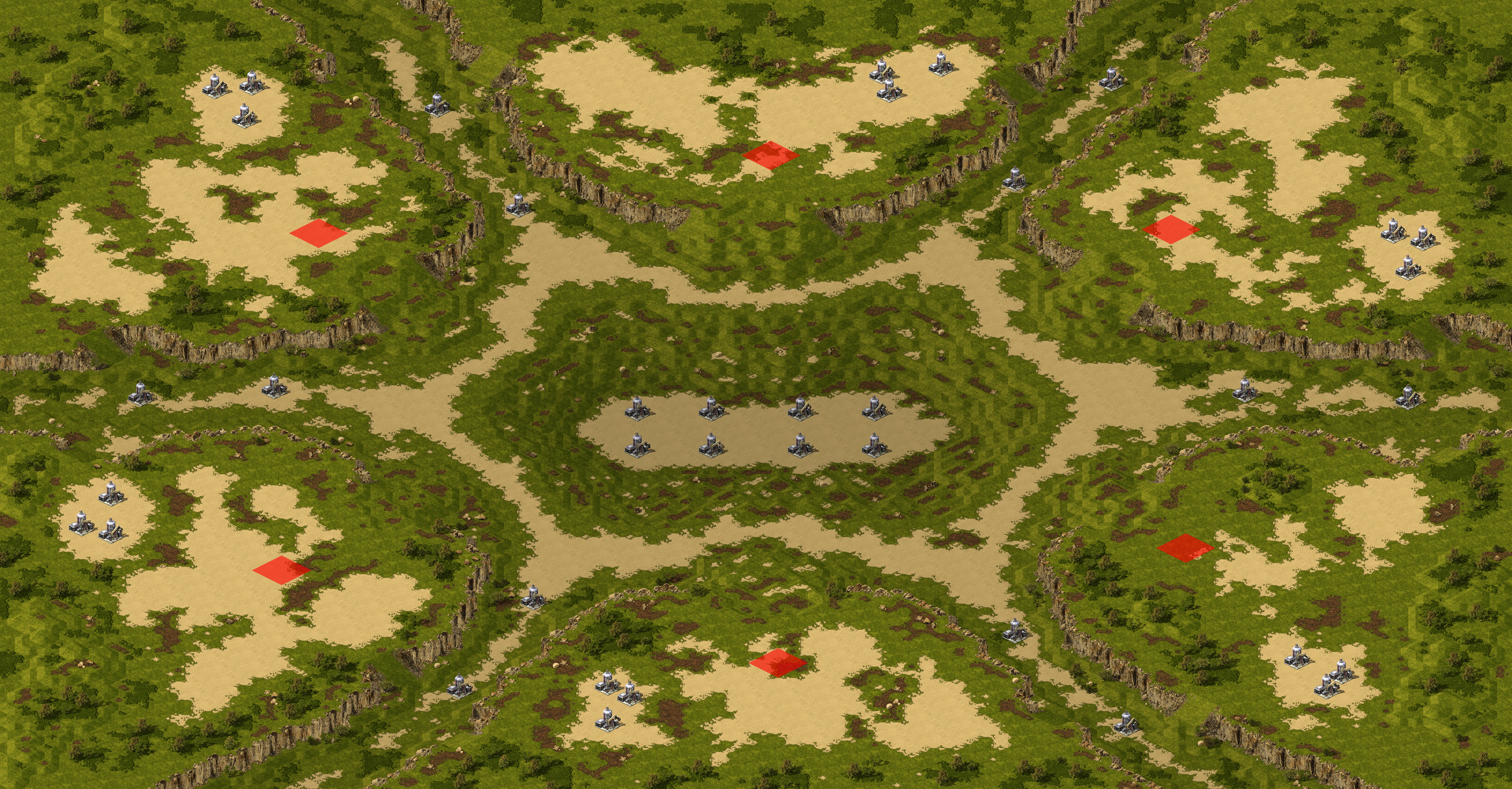 Rendered map: DEFCON