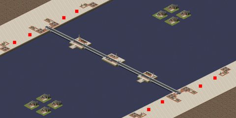 Rendered preview of Bridges Too Far!