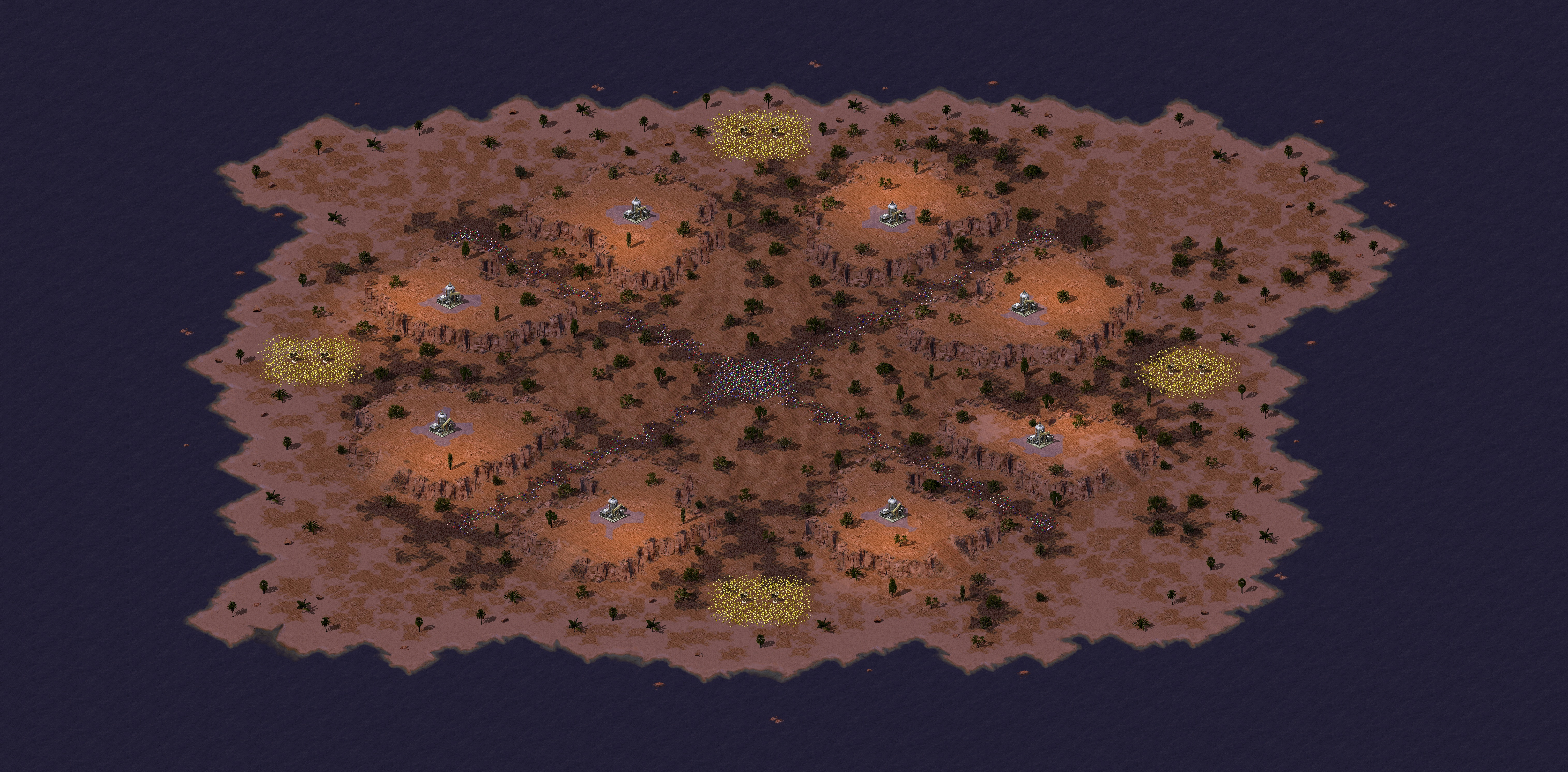Rendered map: Valley of Gems