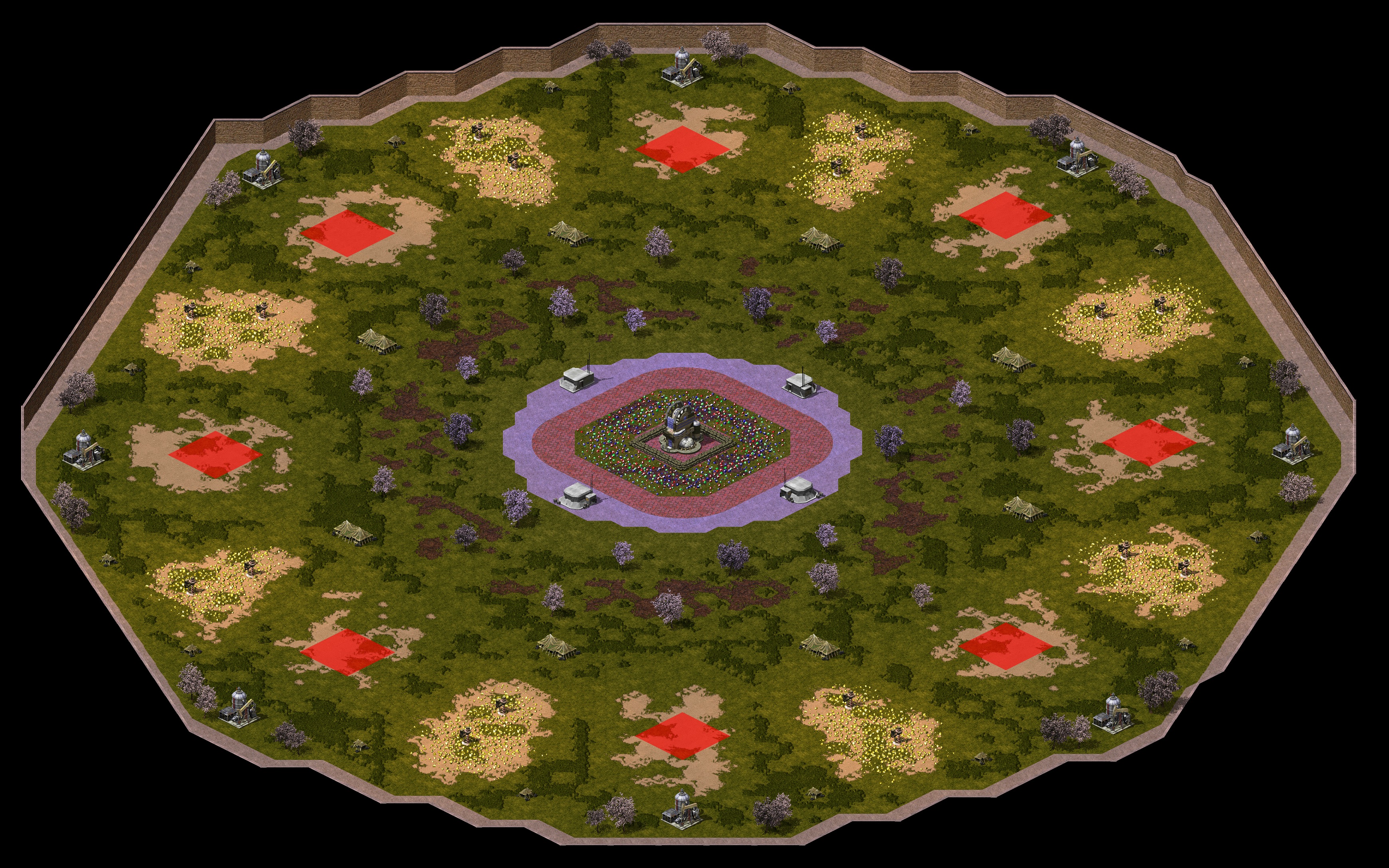Rendered map: Round the World (8)