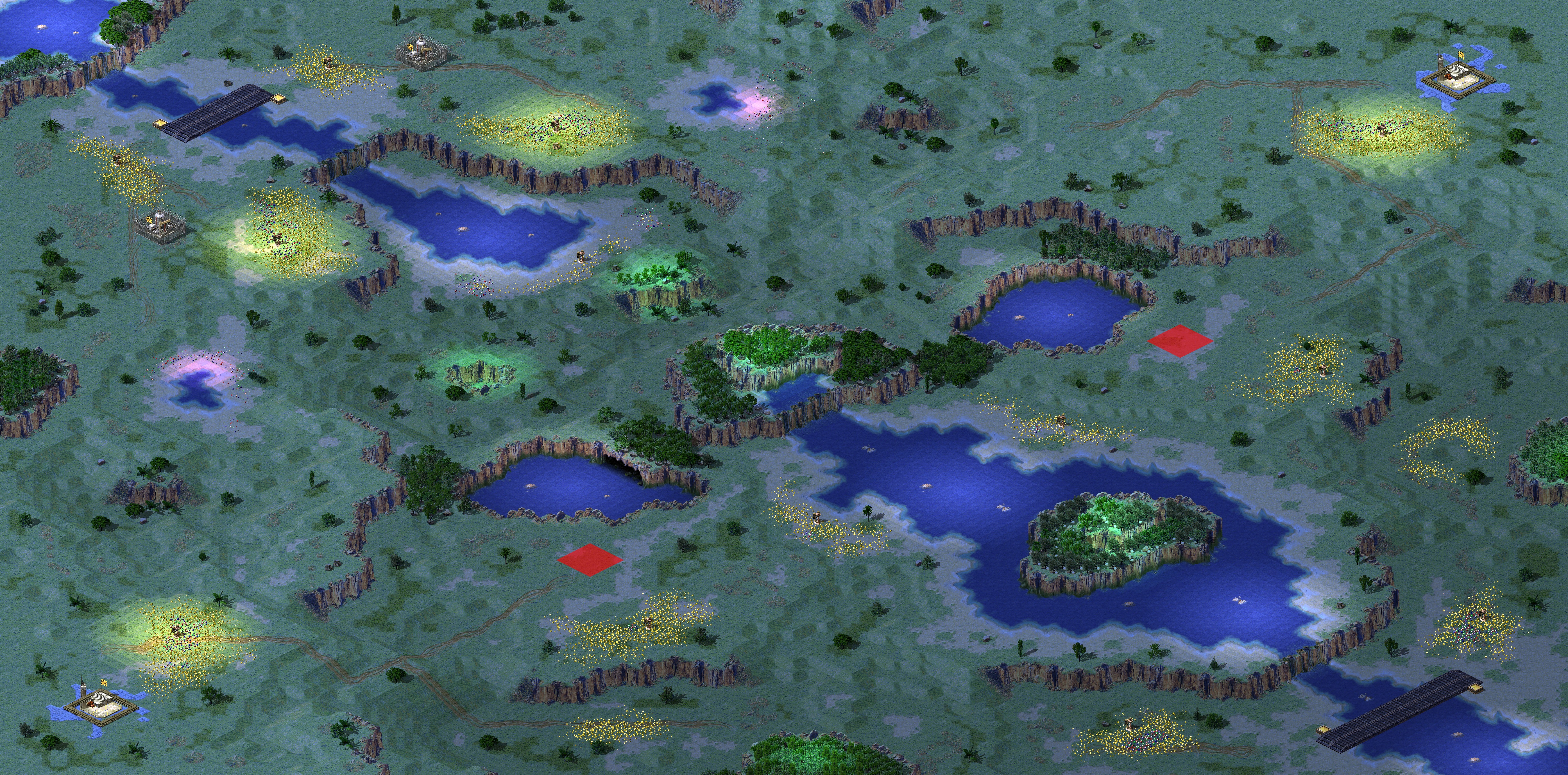 Rendered map: 幽兰湖