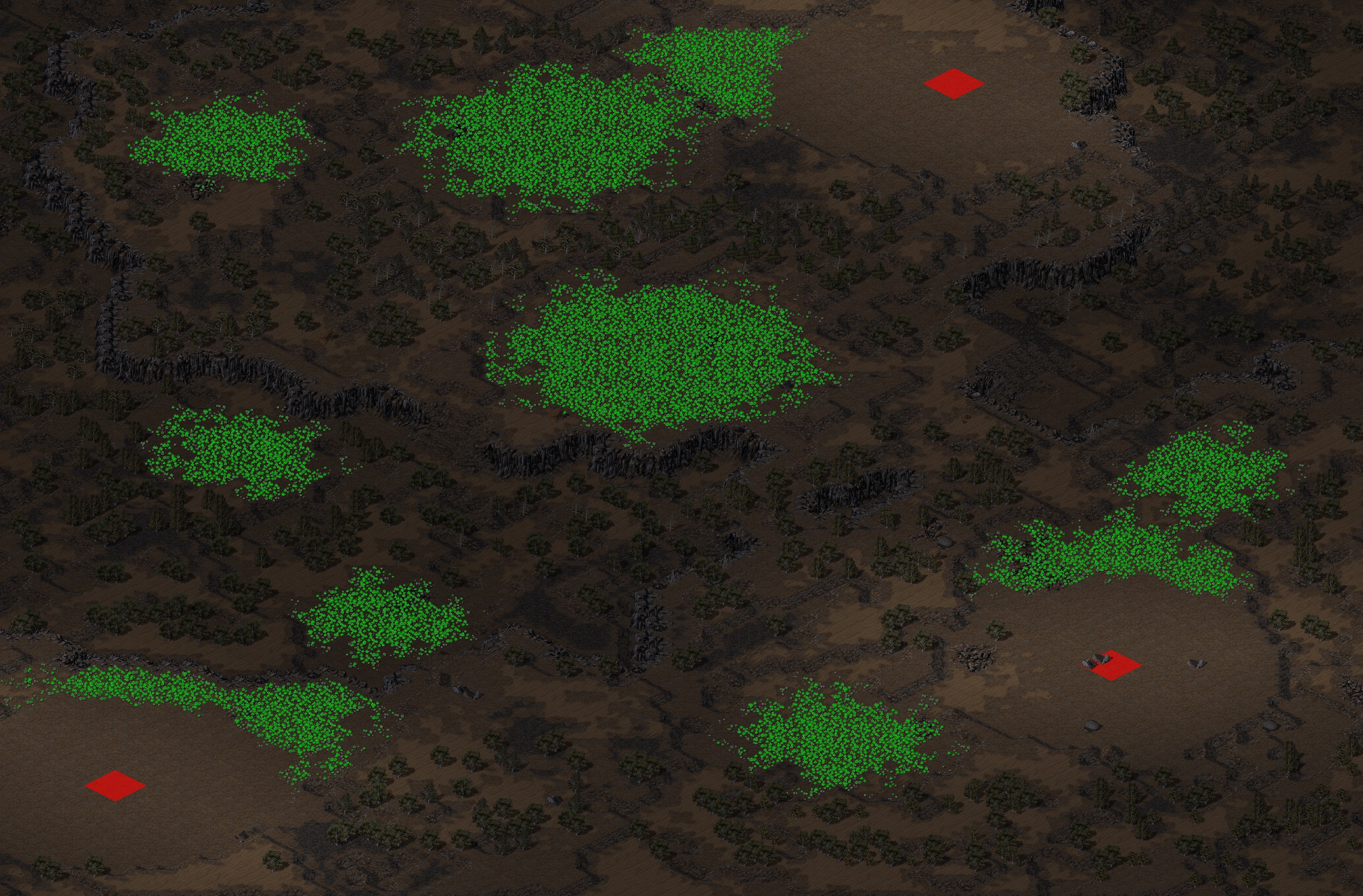 Rendered map: Three for Tea