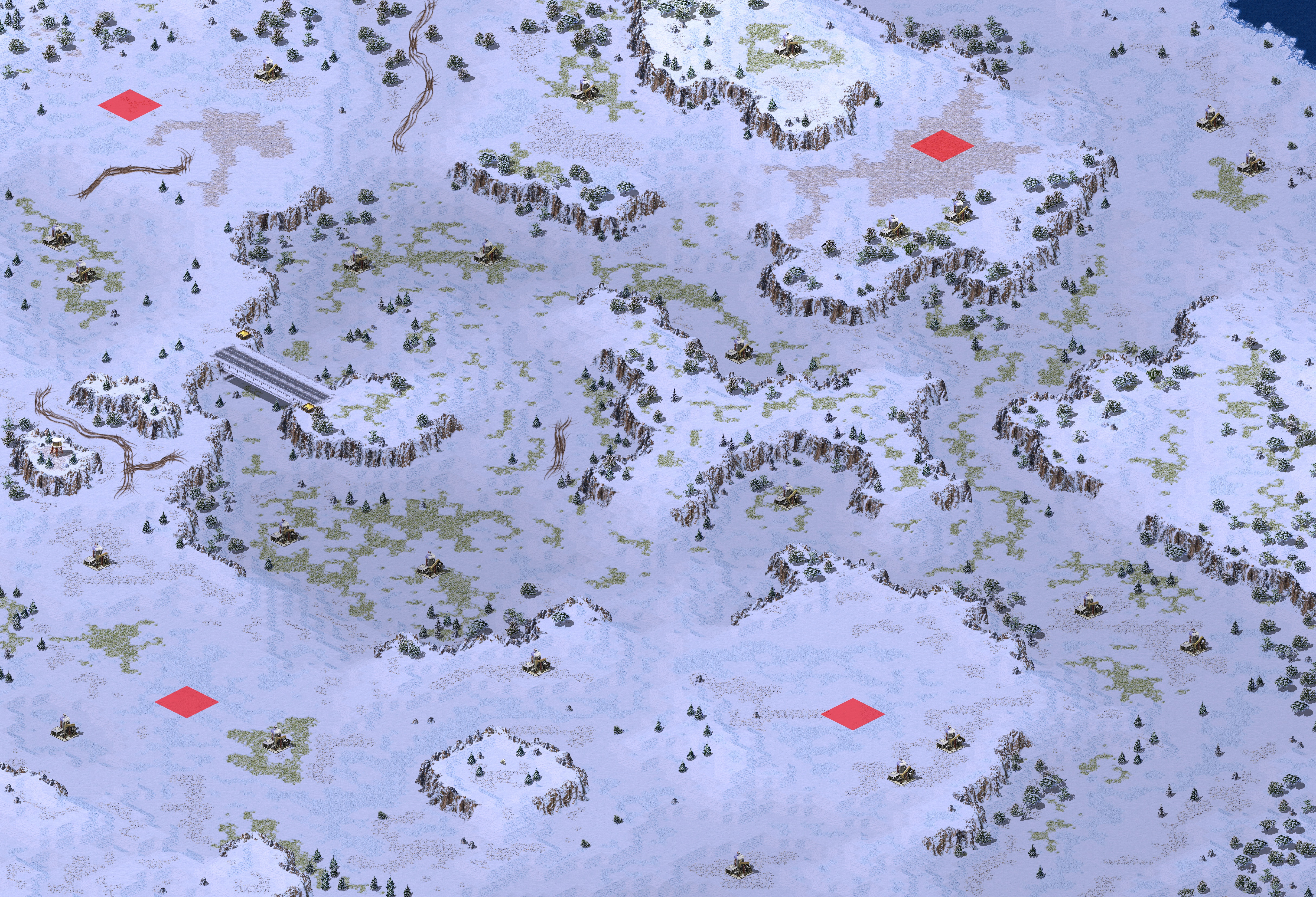 Rendered map: Caverns of Siberia (4)