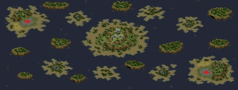 Rendered preview of Paradise Islands