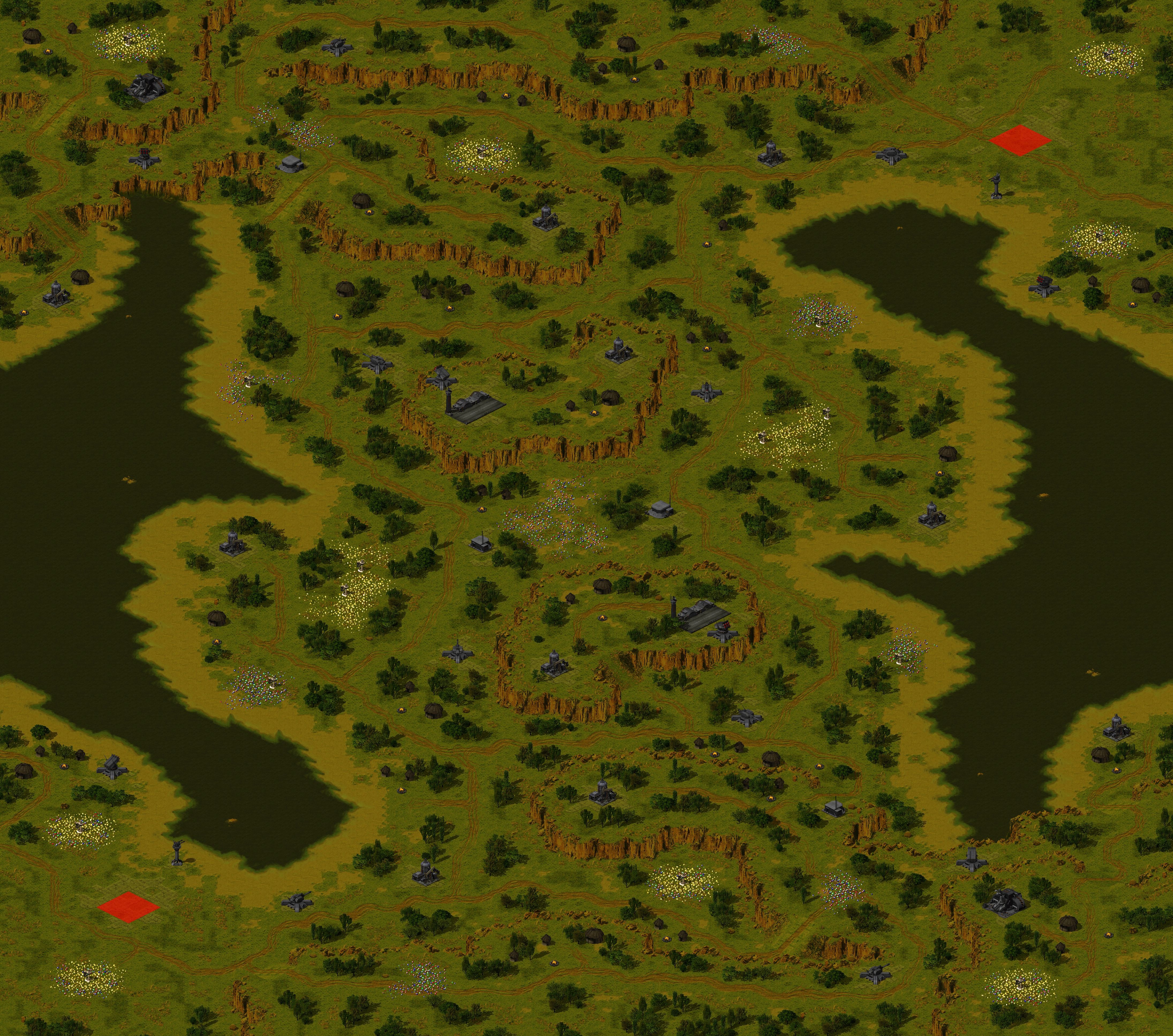 Rendered map: Canals of Carnage