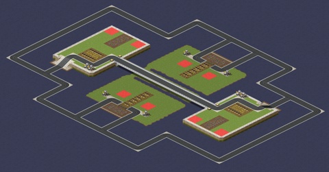 Rendered preview of 环岛高速公路（擦肩而过2）