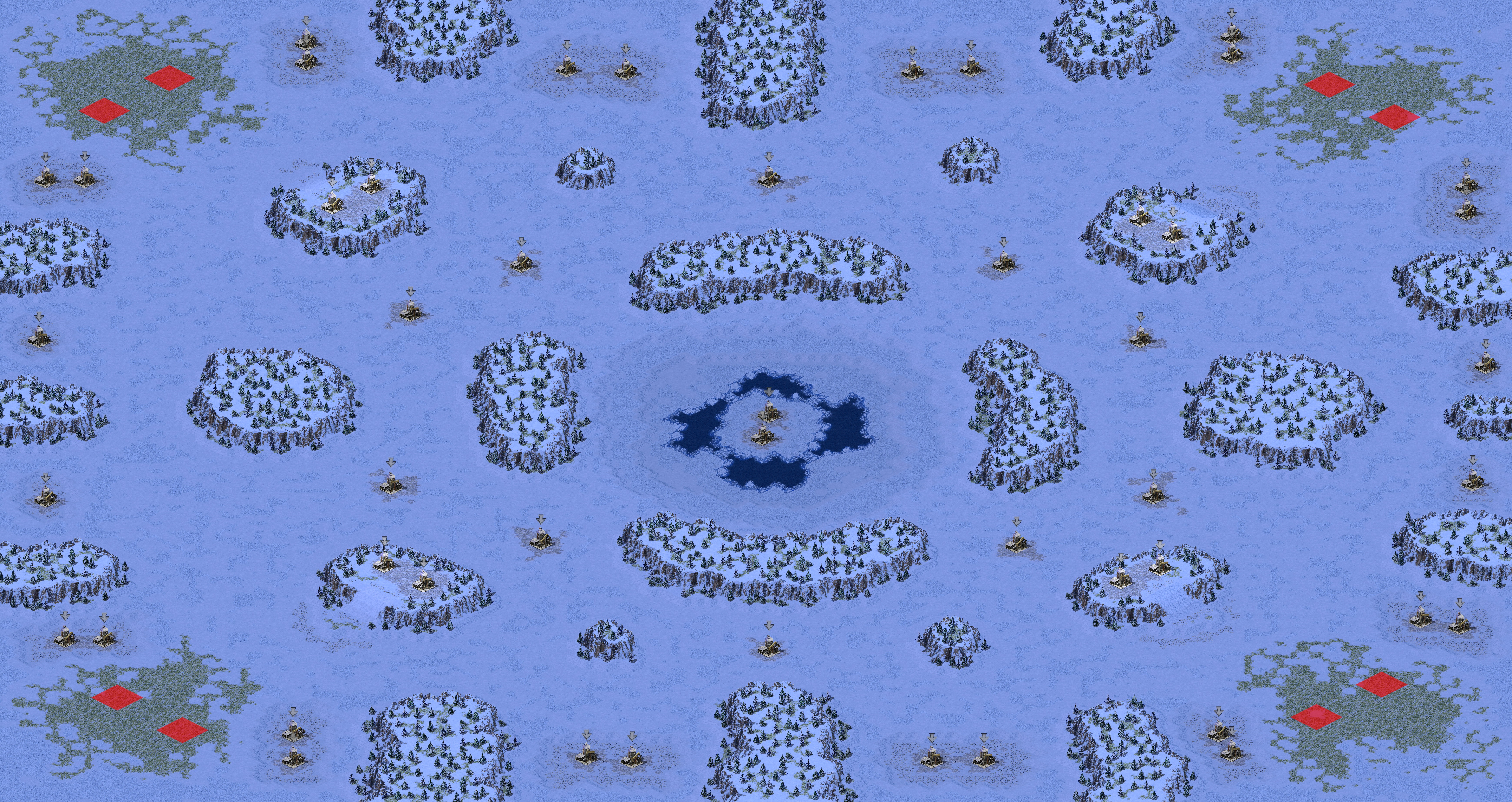 Rendered map: Snow Storm