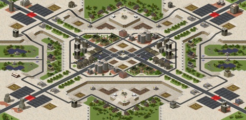 Rendered preview of 4 Corners of Chaos