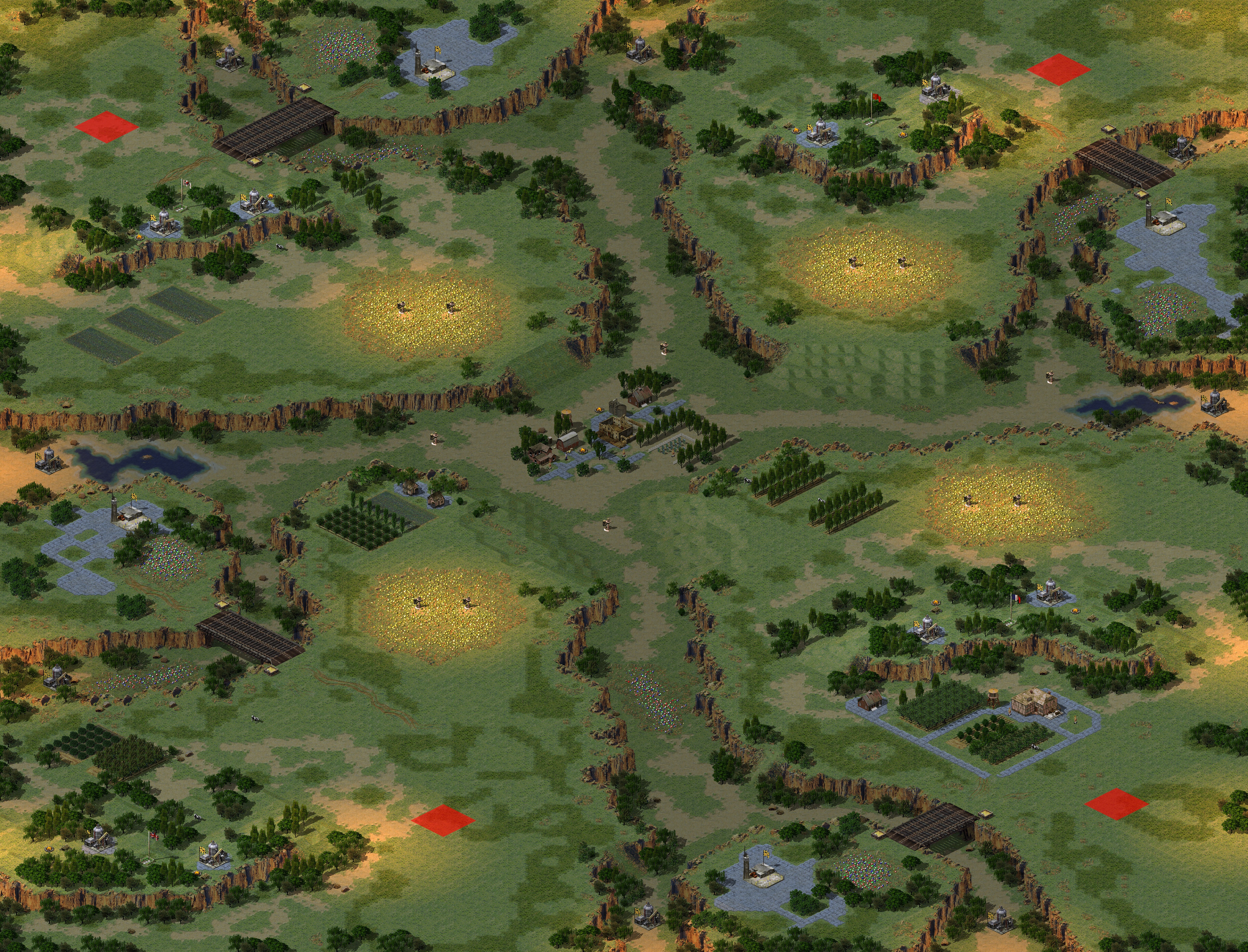 Rendered map: Four-Way (4)