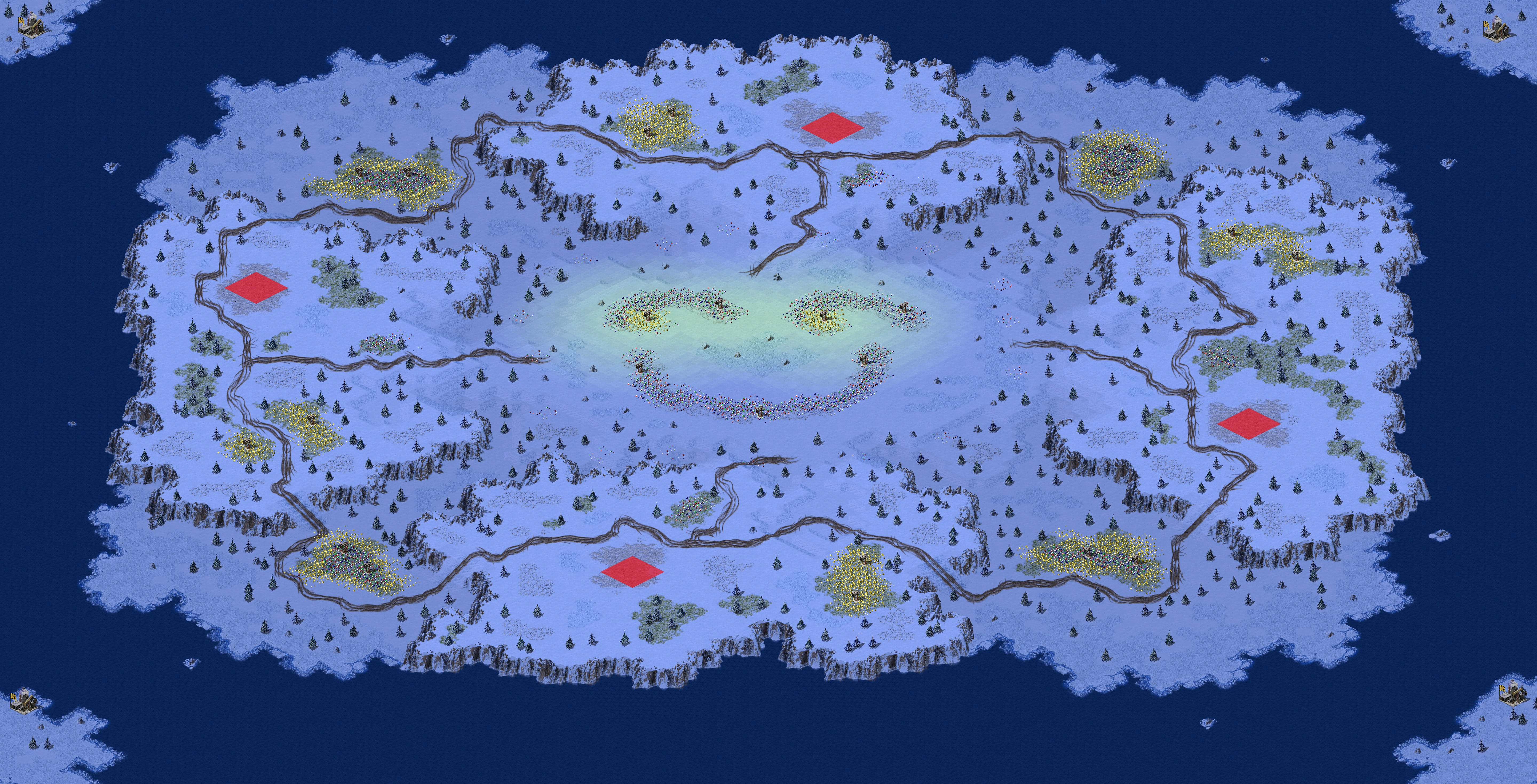 Rendered map: Squint Island