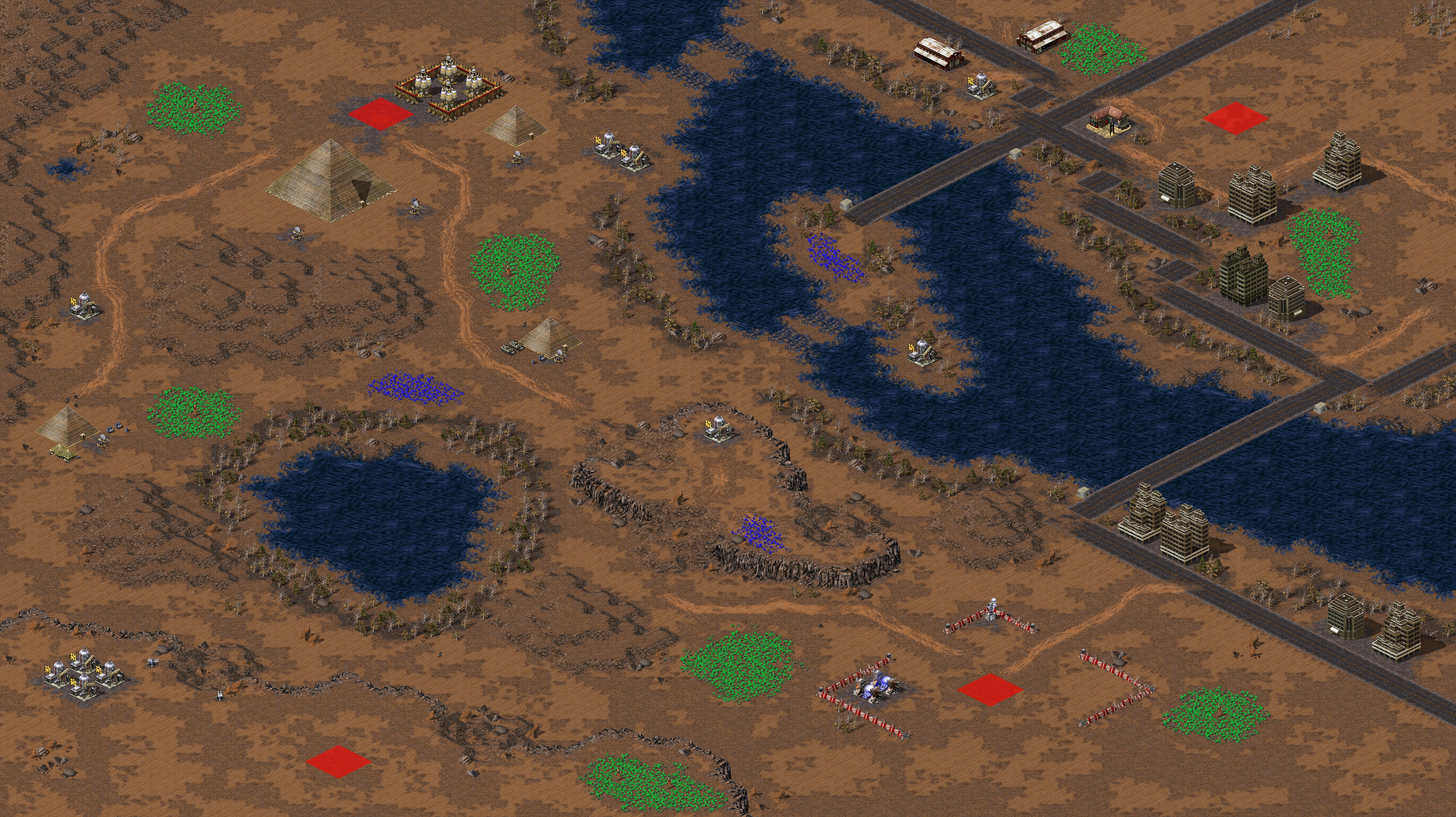 Rendered map: [YR] Soviet Campaign - Map 2