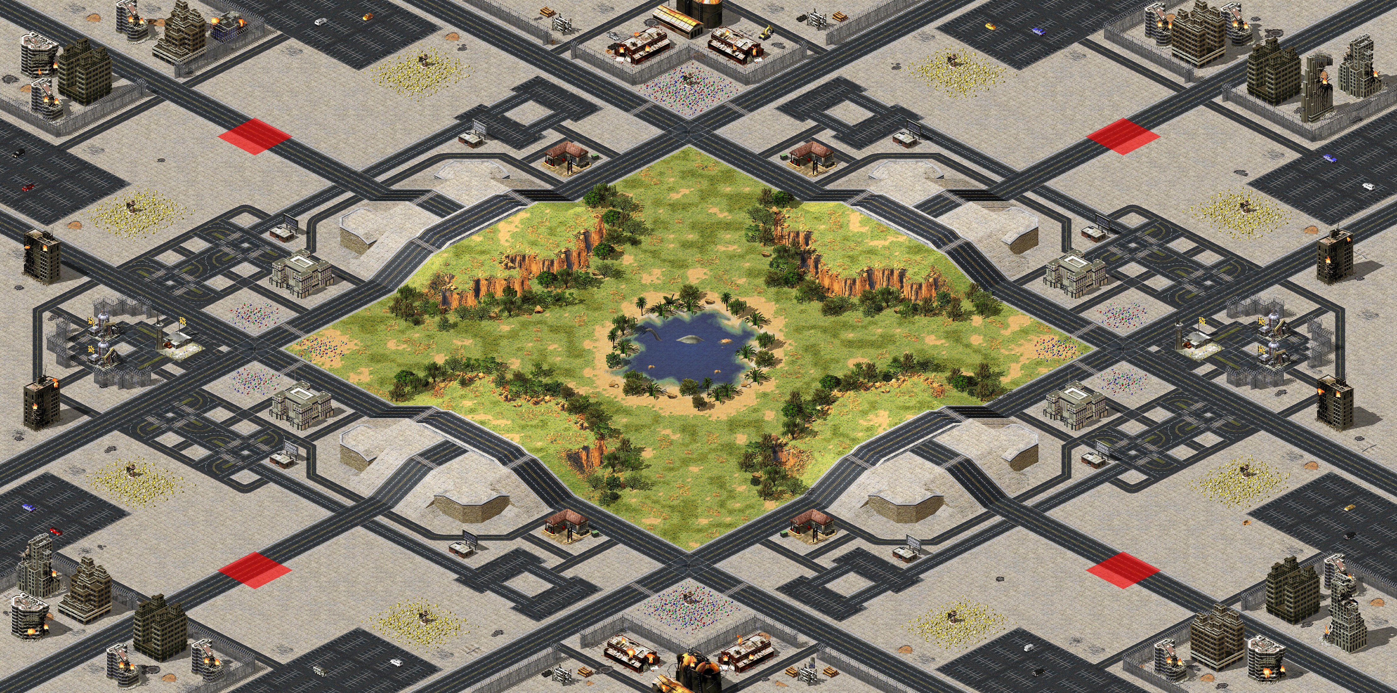 Rendered map: [4] Hakoniwa