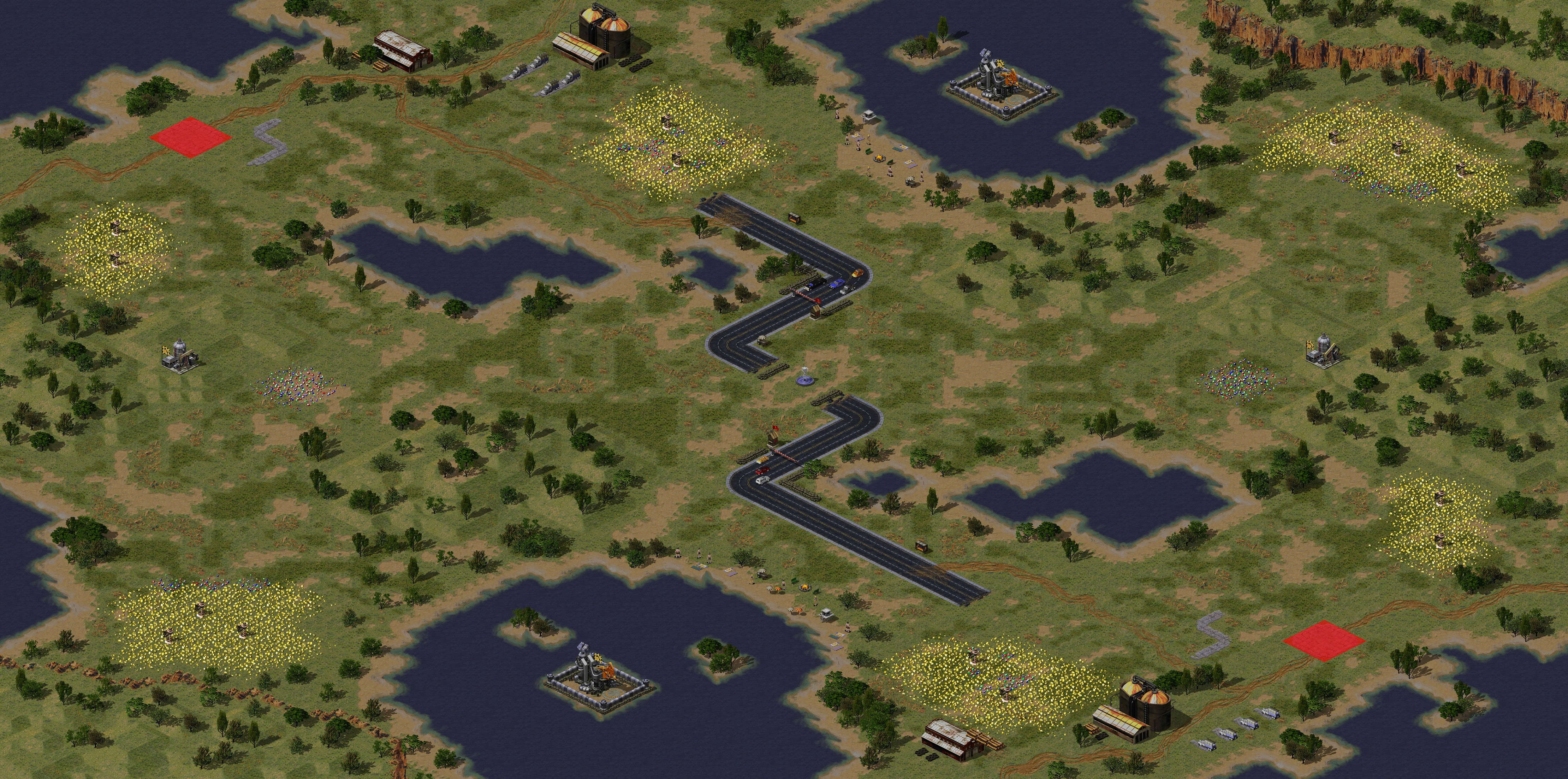 Rendered map: 沼泽路径
