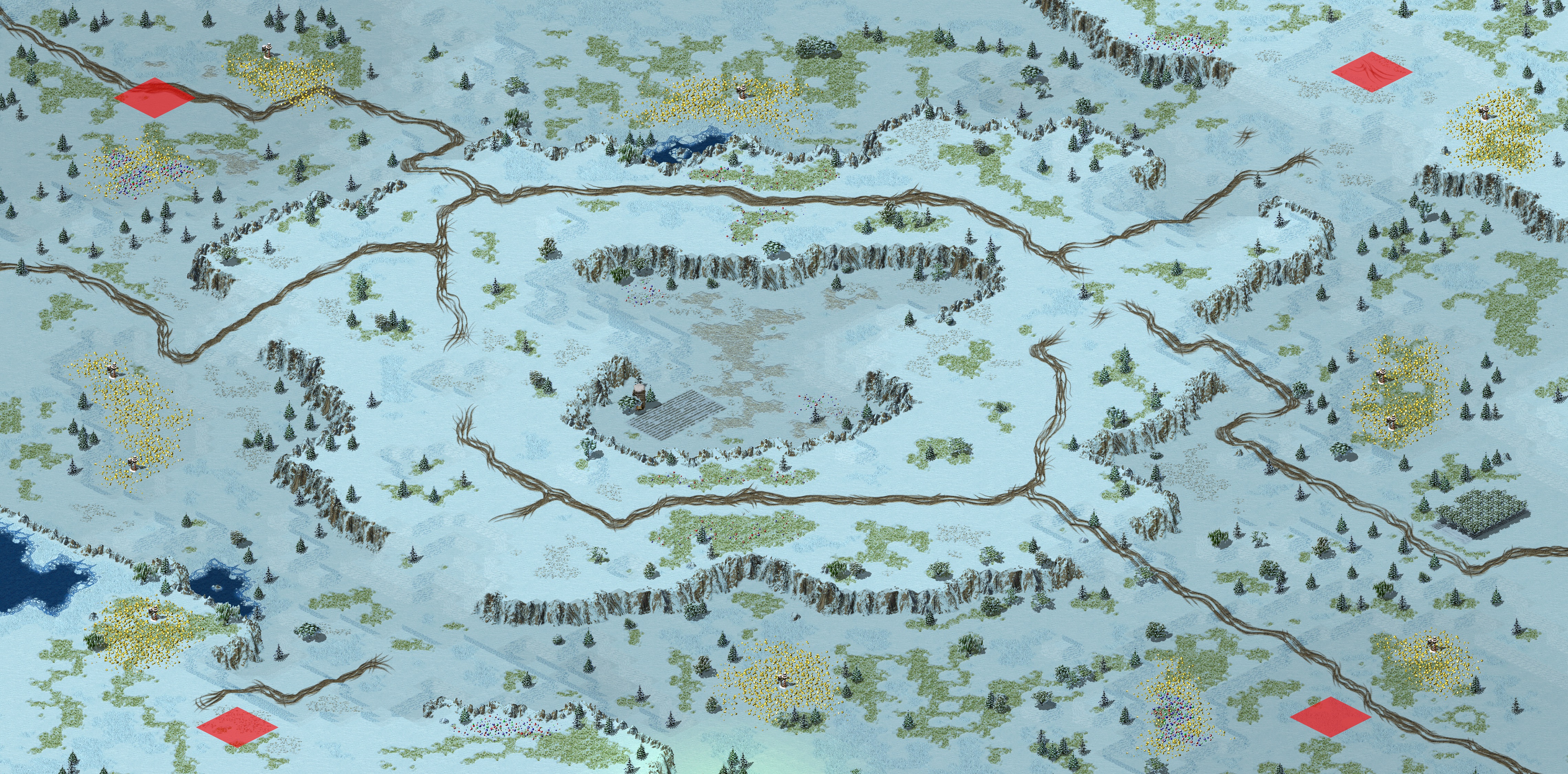 Rendered map: North Waves