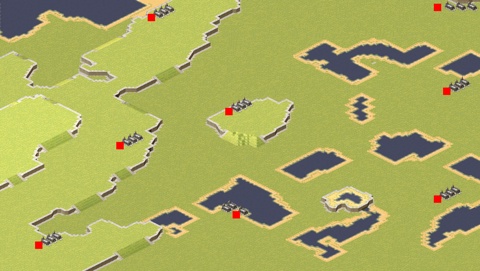 Rendered preview of Tank War Full Map Turbo 11.0 (New City)