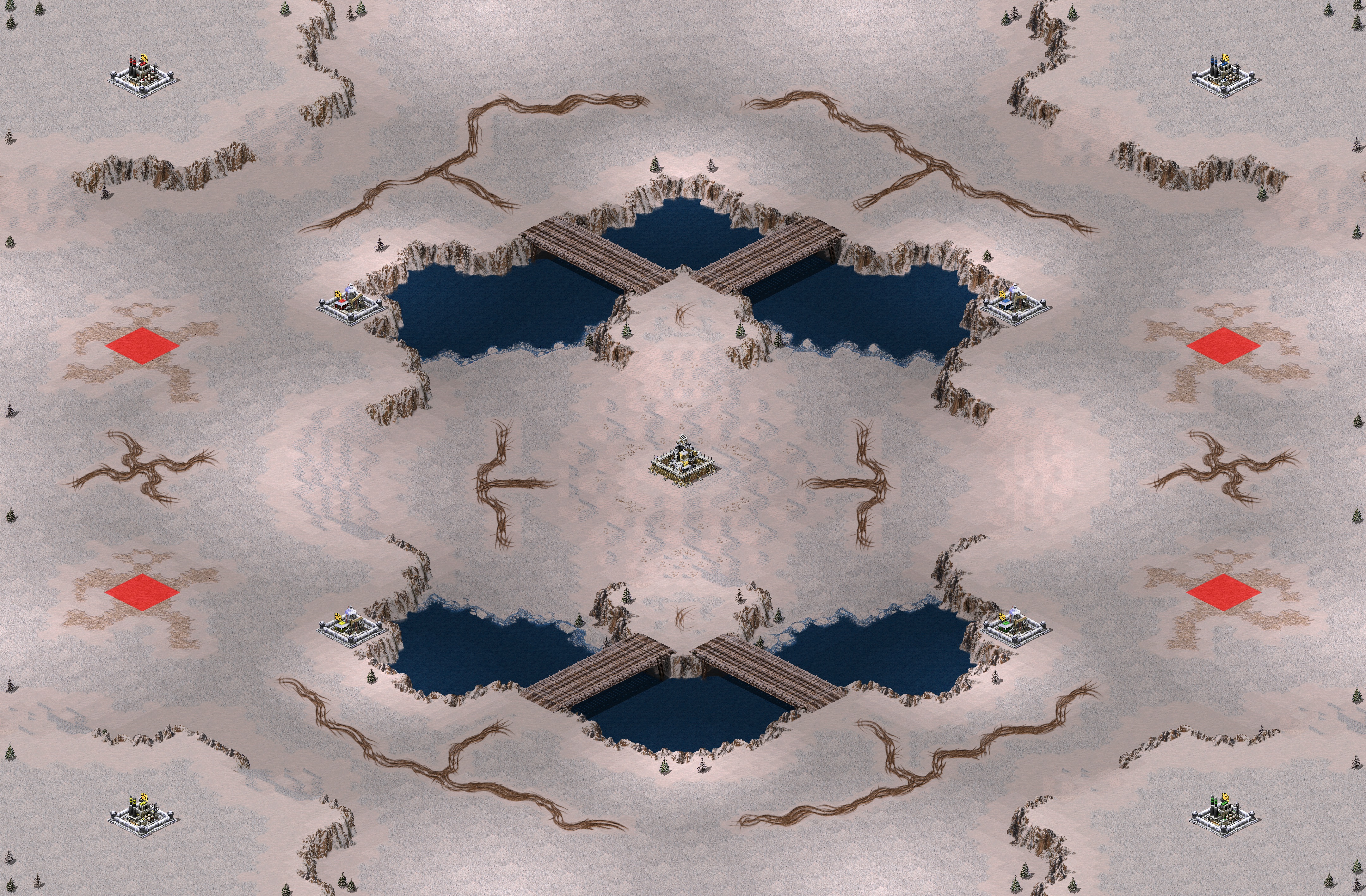 Rendered map: Cryo Zone
