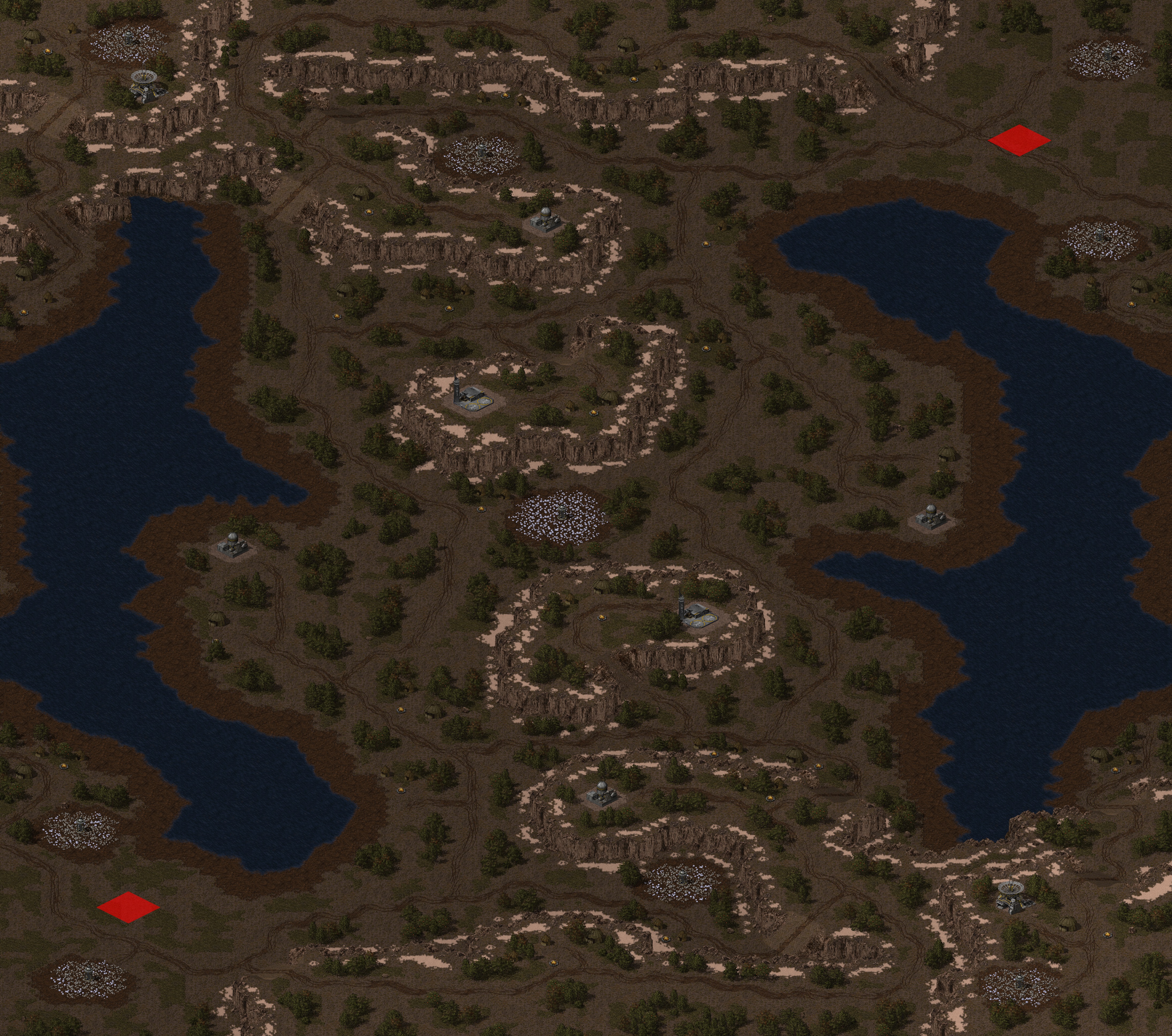 Rendered map: Canals of Carnage