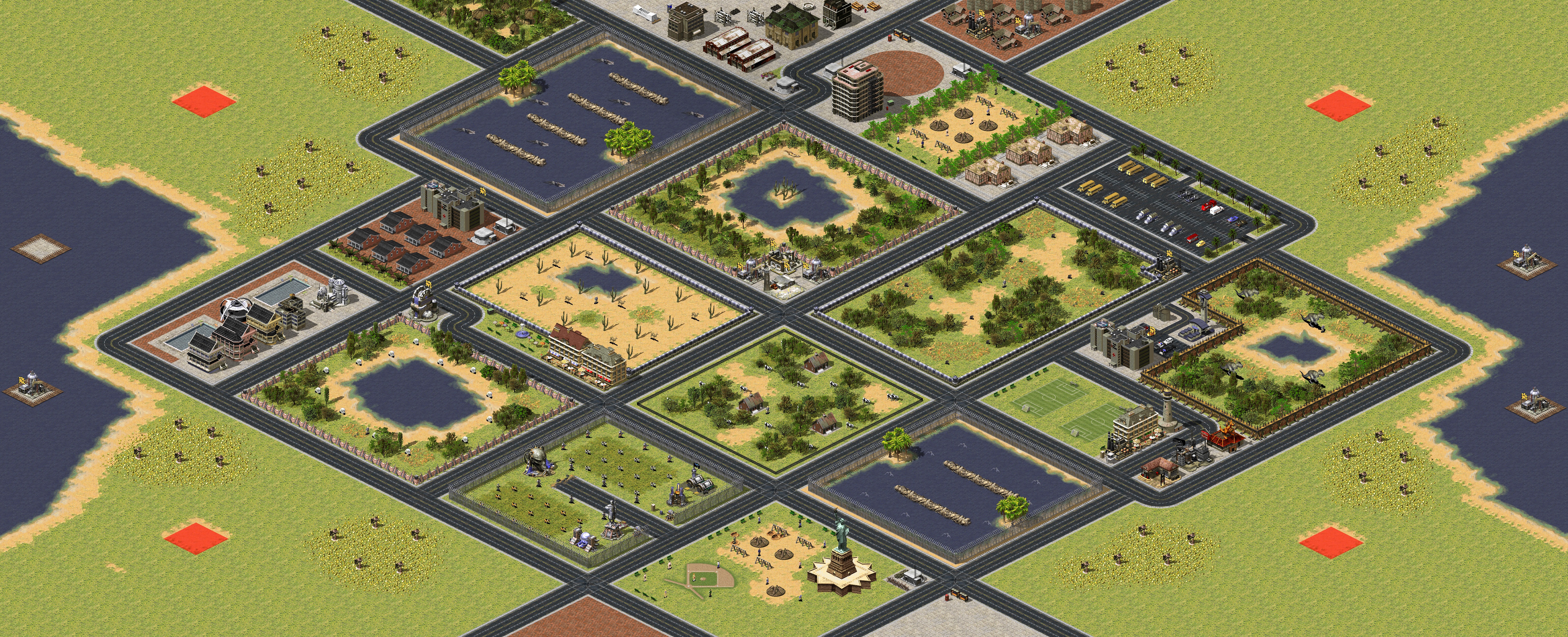 Rendered map: Zoo Keeper