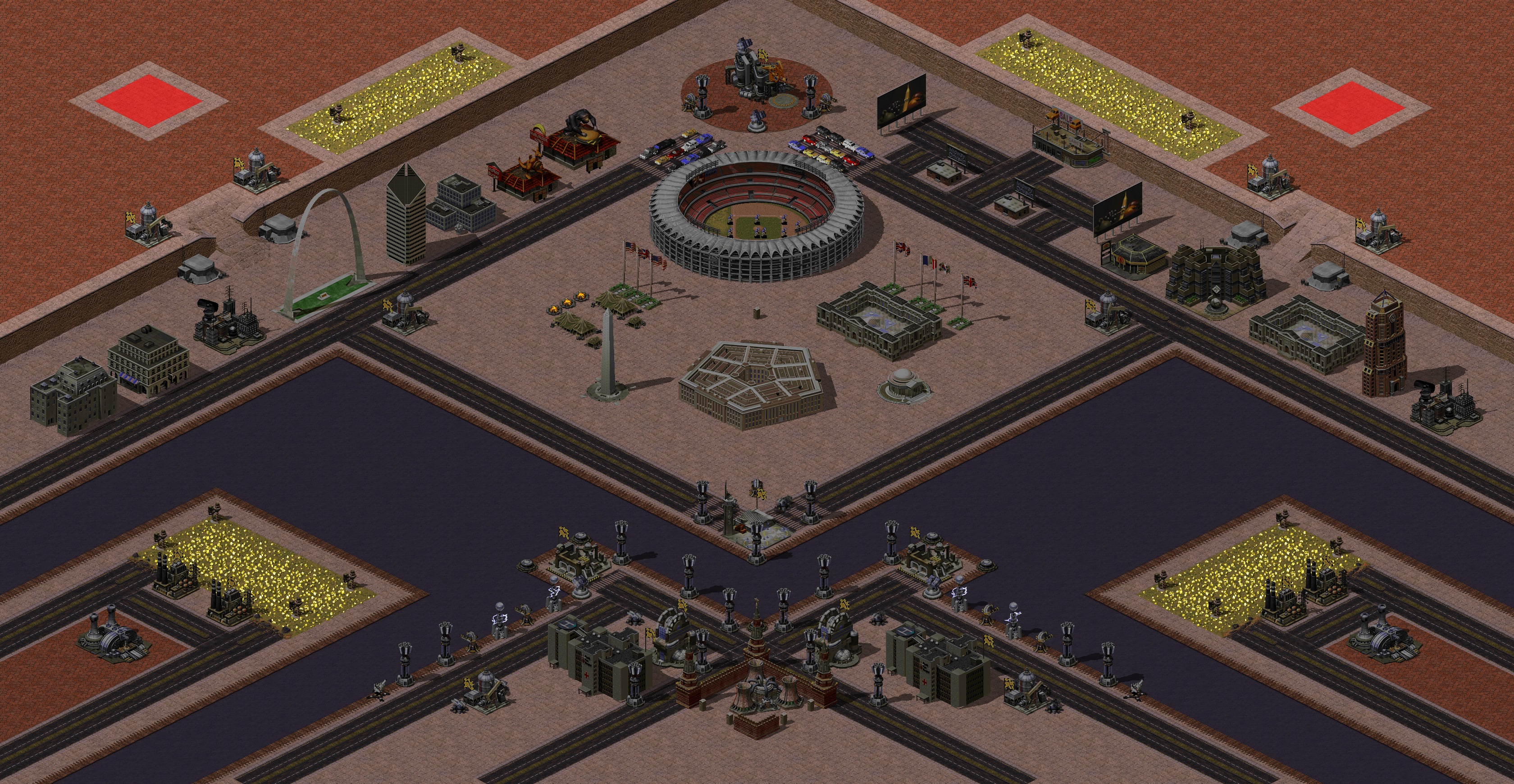 Rendered map: Washington Wipeout 3