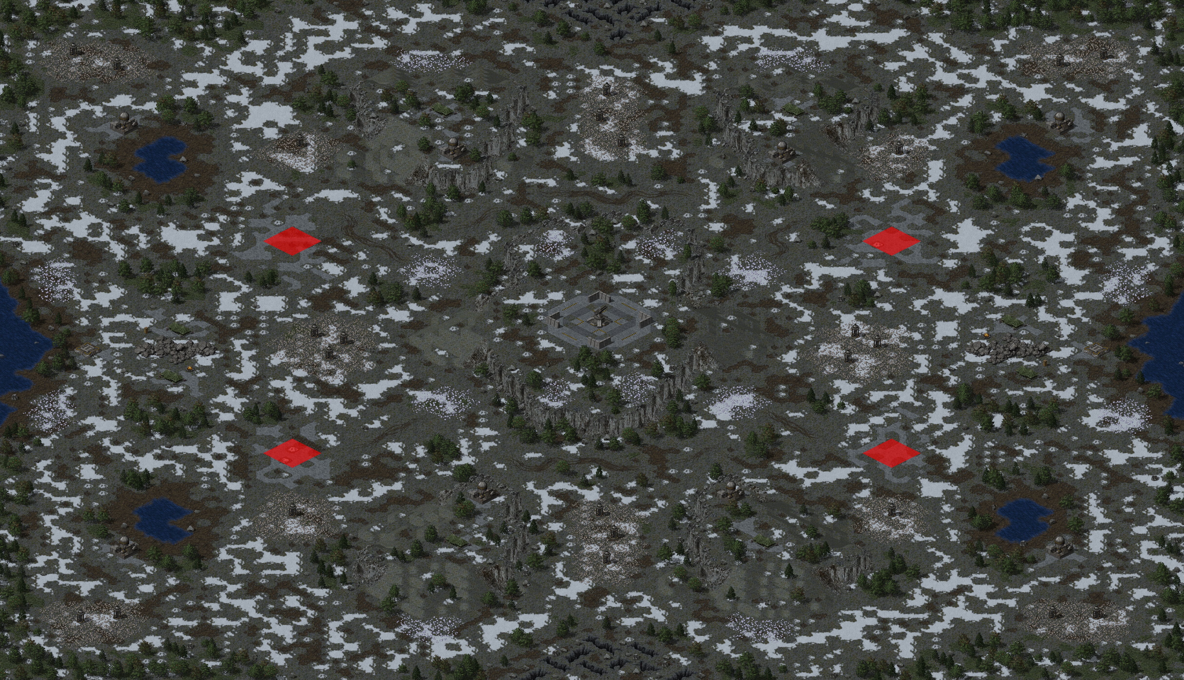 Rendered map: Redoubt Raid