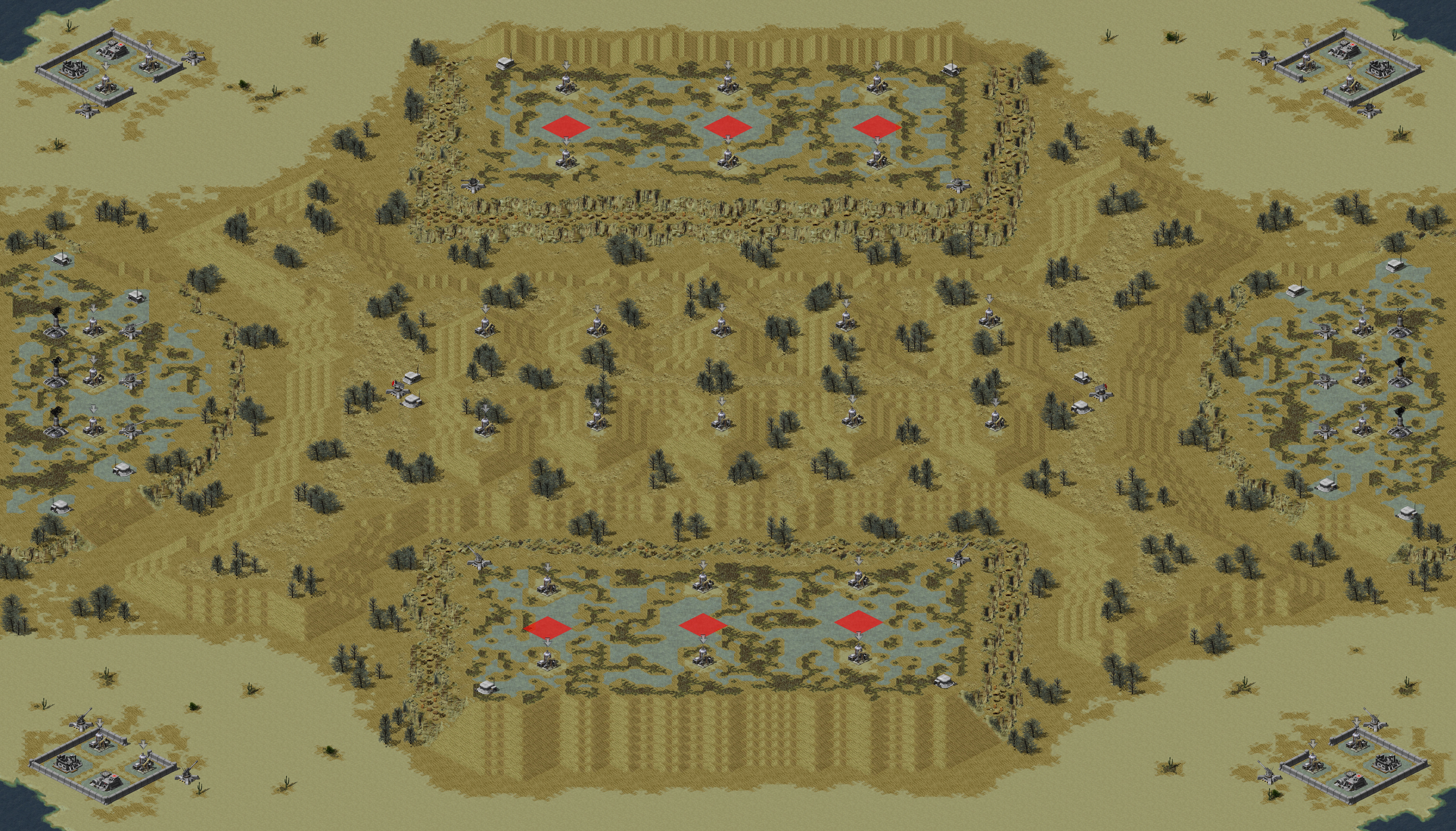 Rendered map: Ridge Carnage