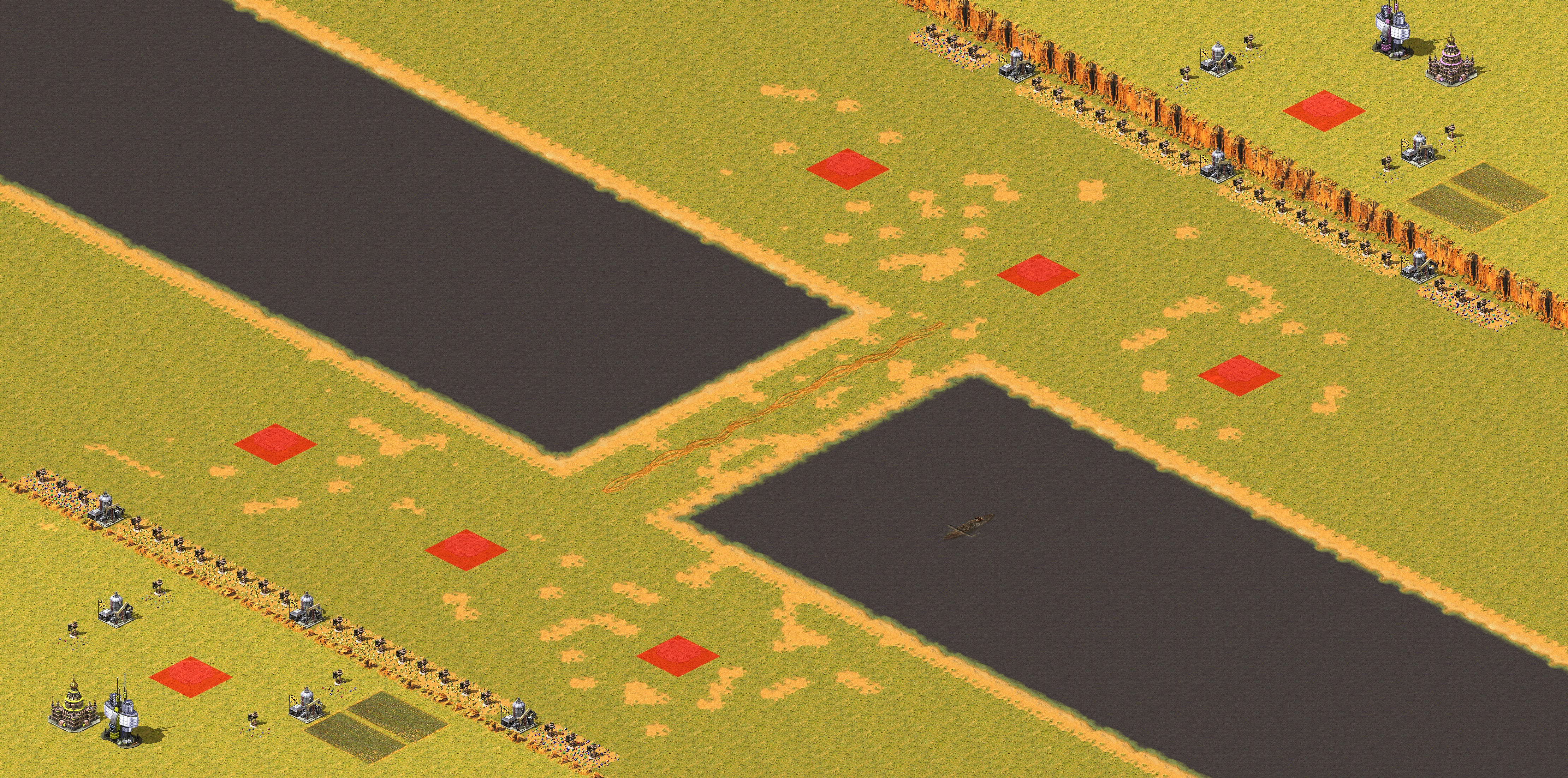 Rendered map: 4v4 One Behind III