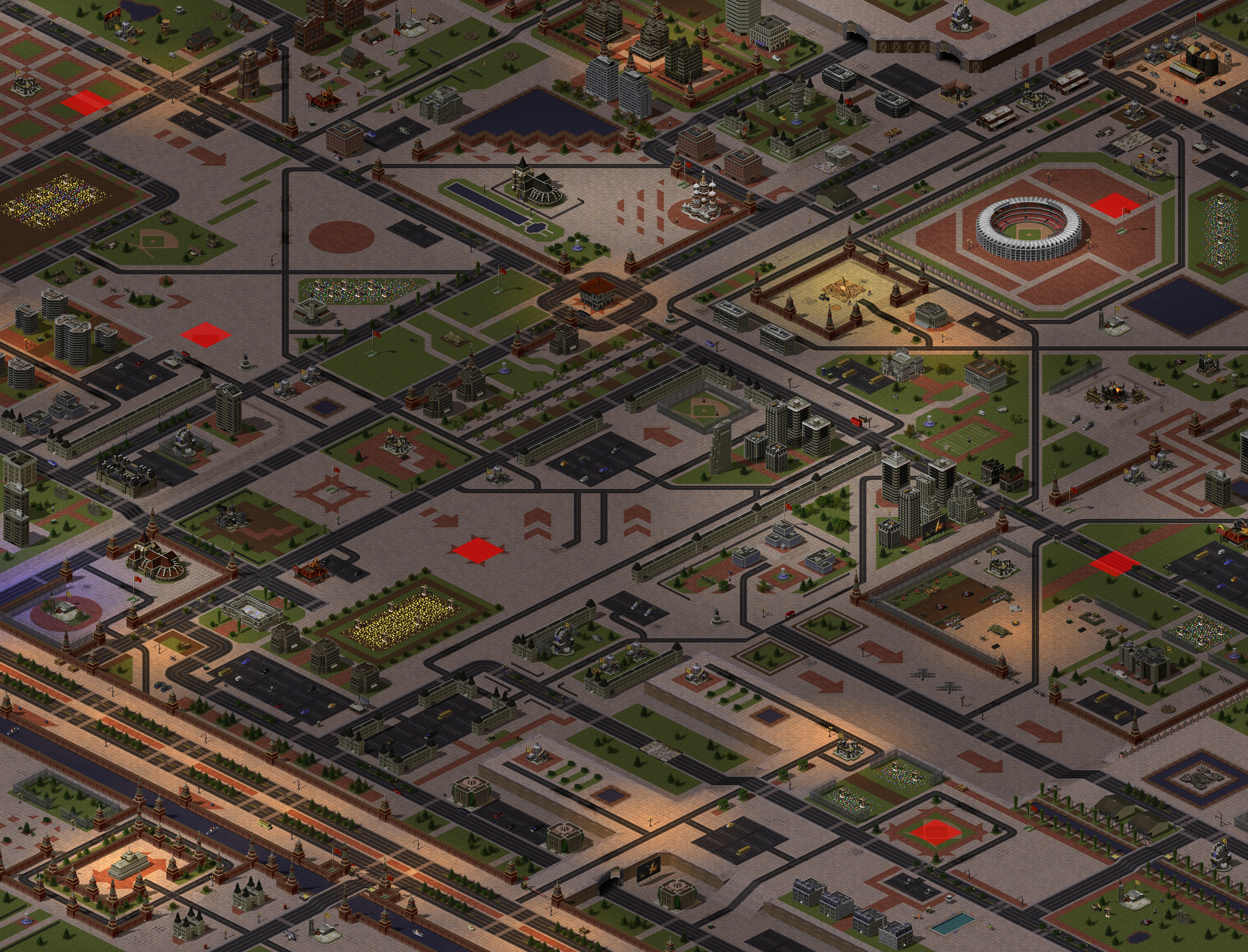 Rendered map: Moscow Reimu