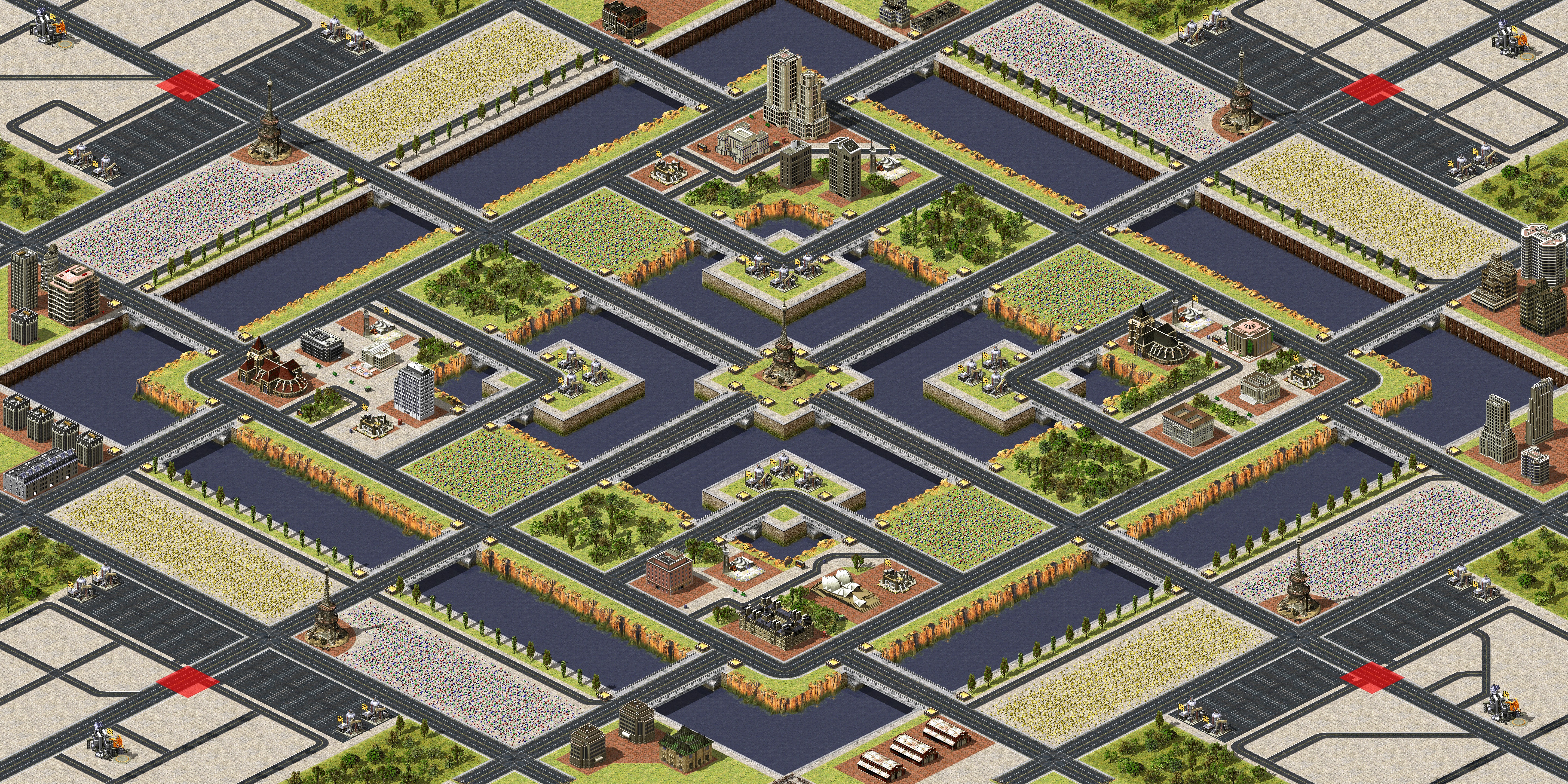 Rendered map: An Eiffel Too Many