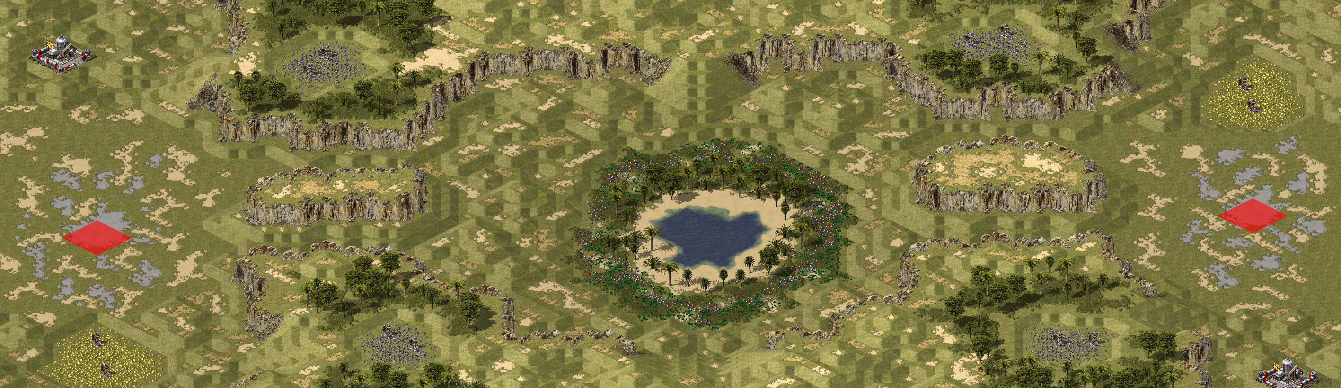 Rendered map: Oasis