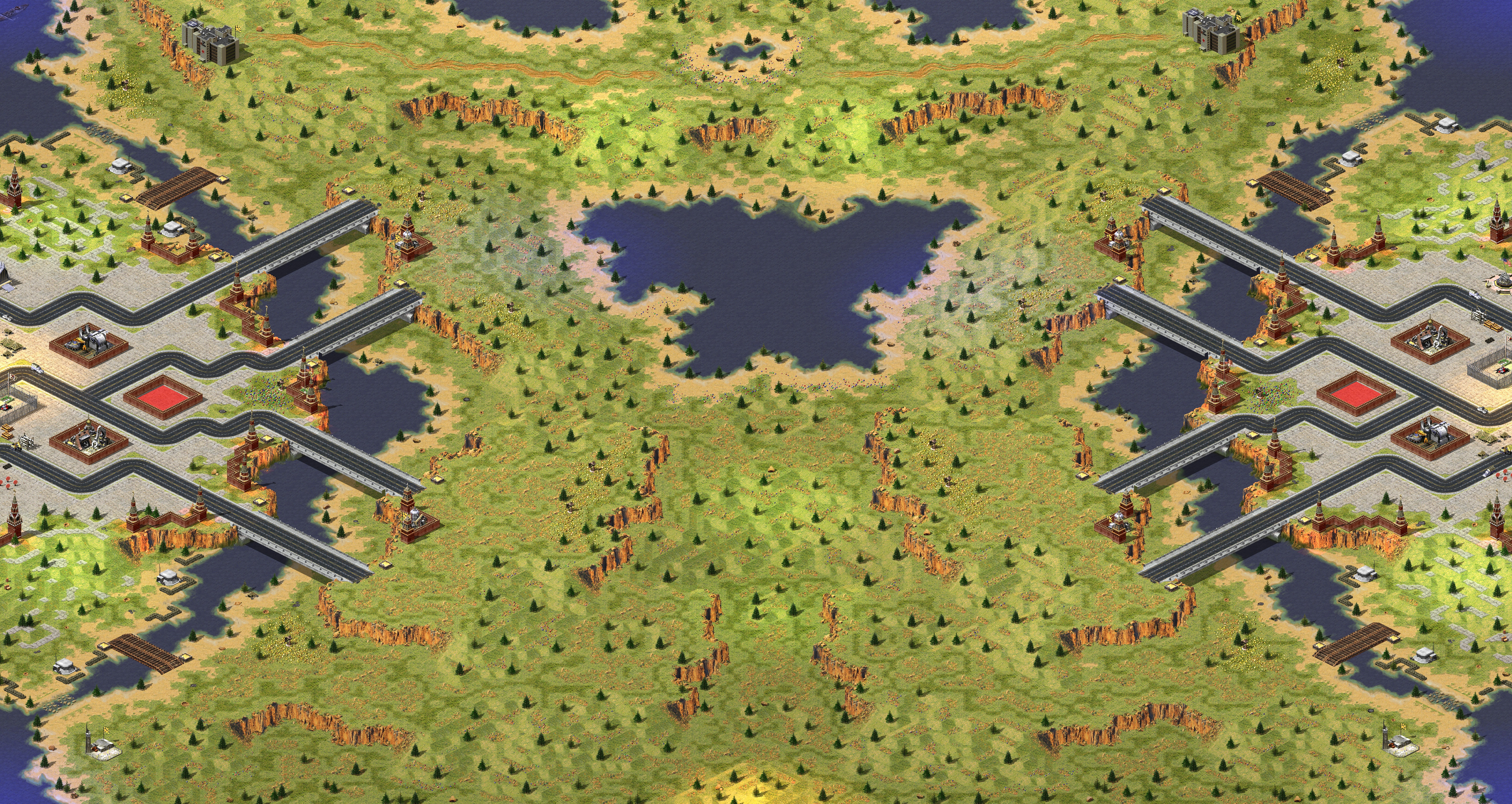 Rendered map: [2] Unholy Fortress