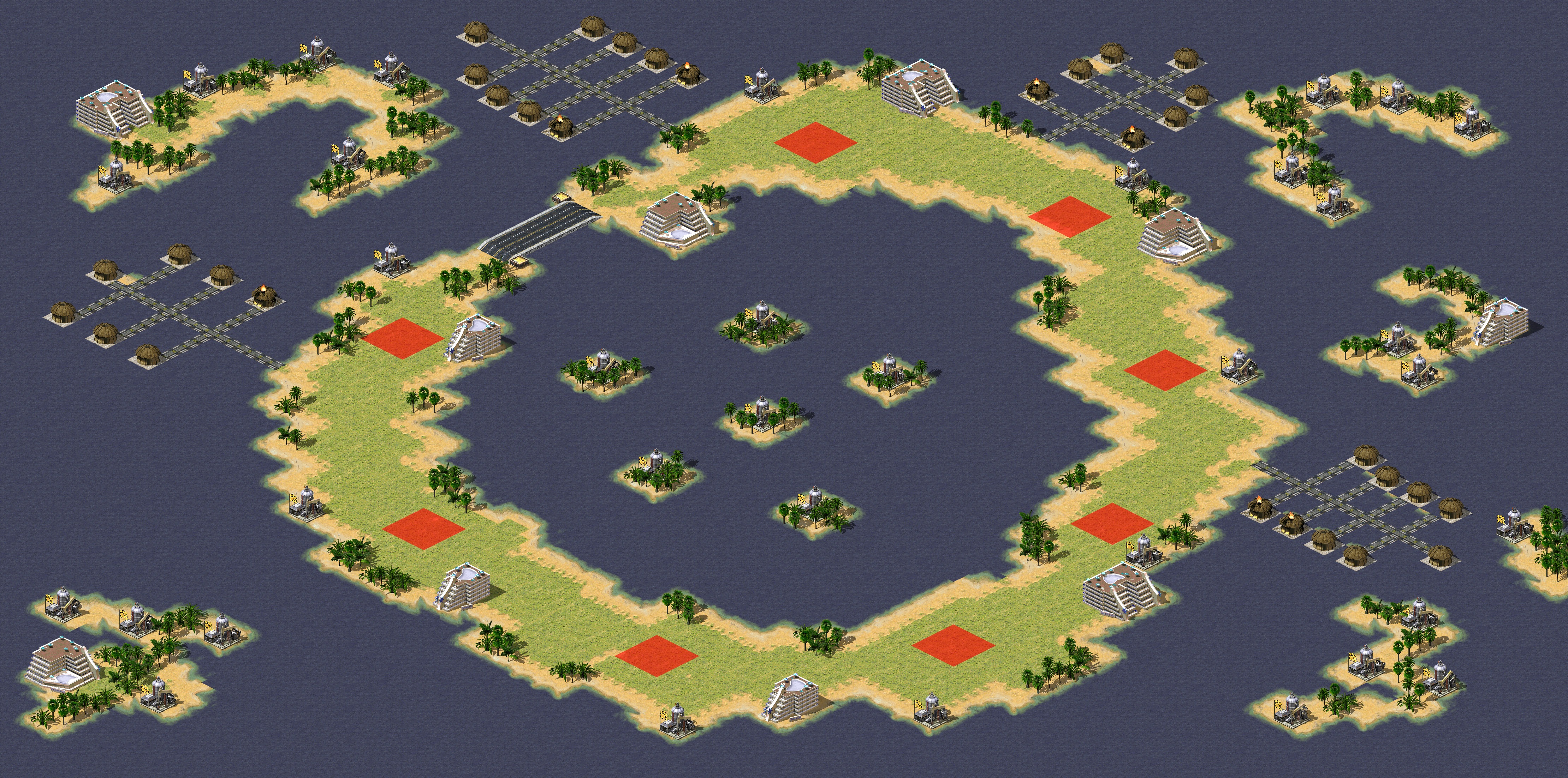 Rendered map: Maldives