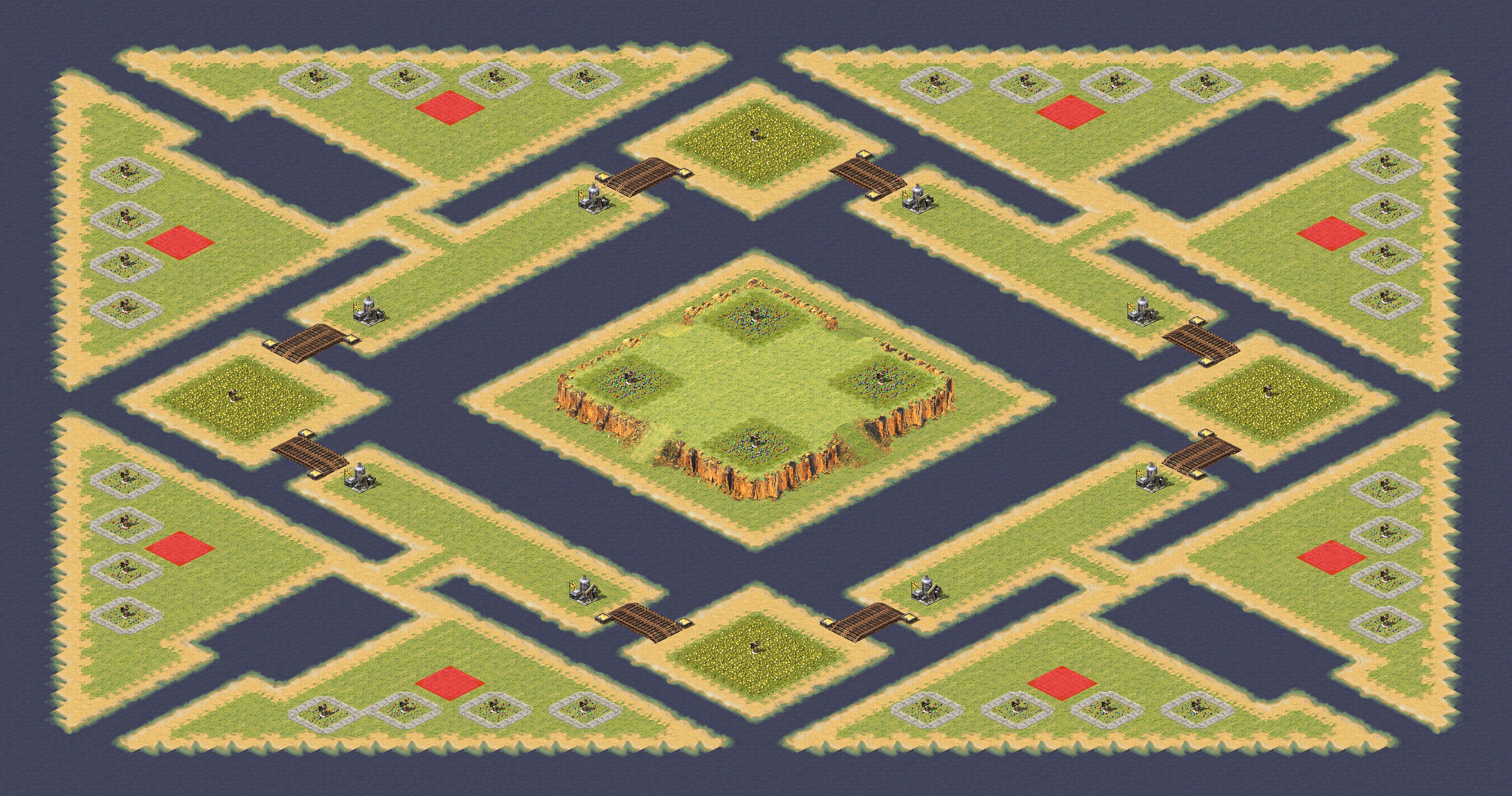Rendered map: Natural Harbor