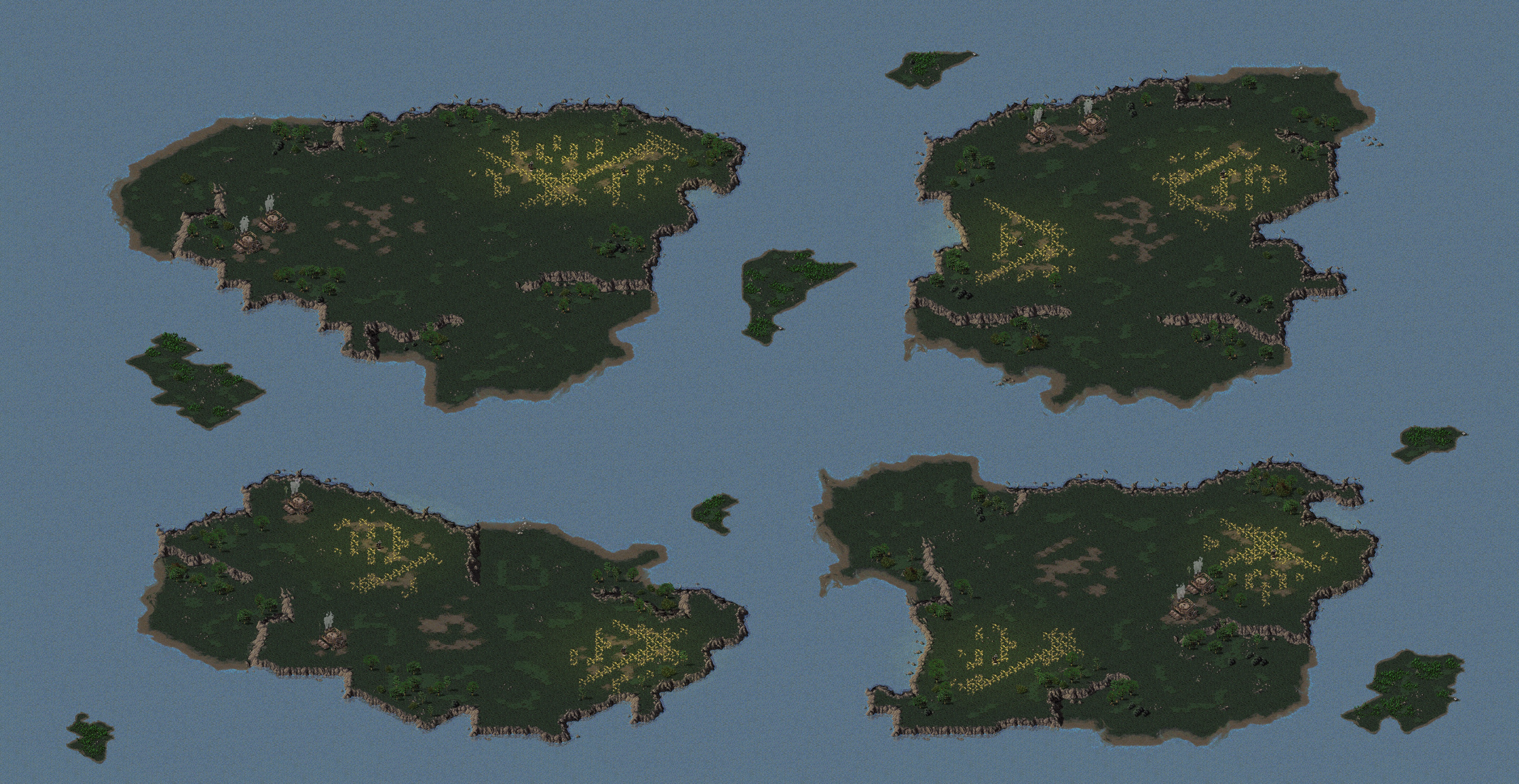 Rendered map: Tsunami
