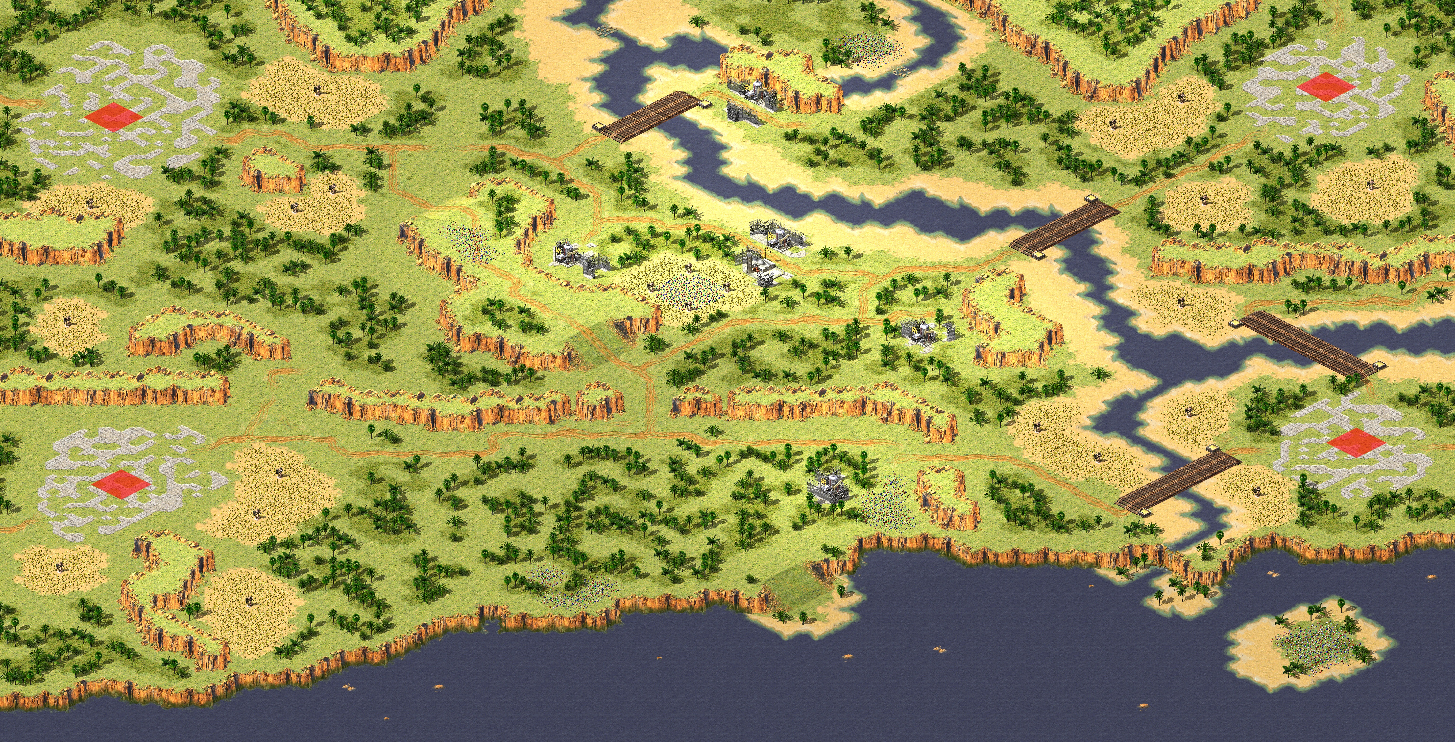 Rendered map: Reborn 2.0 - Jungle Trouble