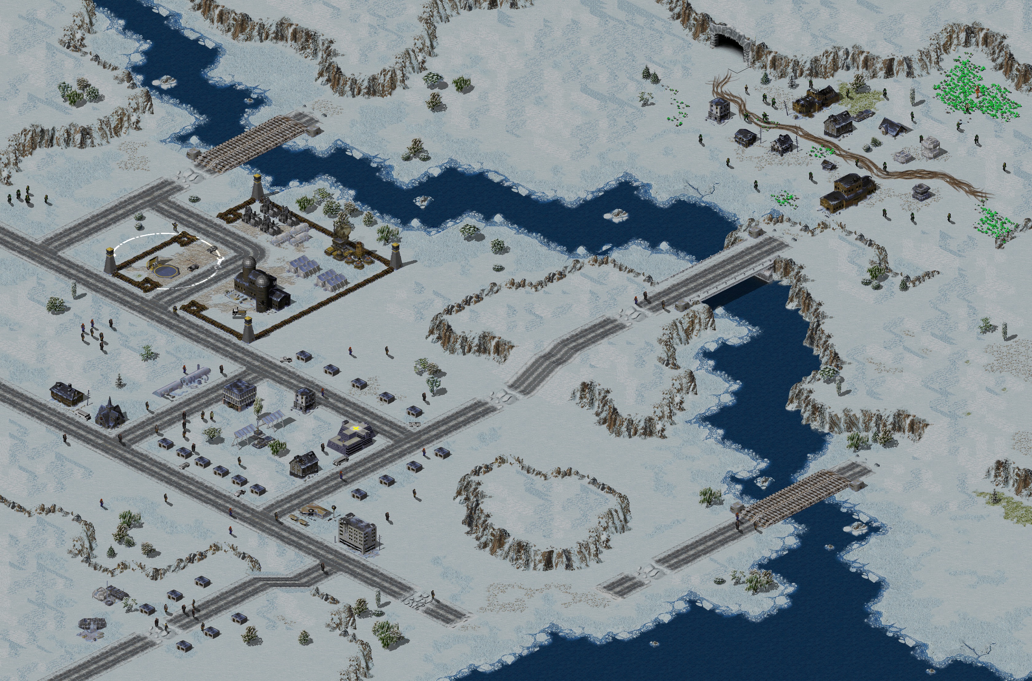 Rendered map: GDI 03 [FS]: Quell the Civilian Riot
