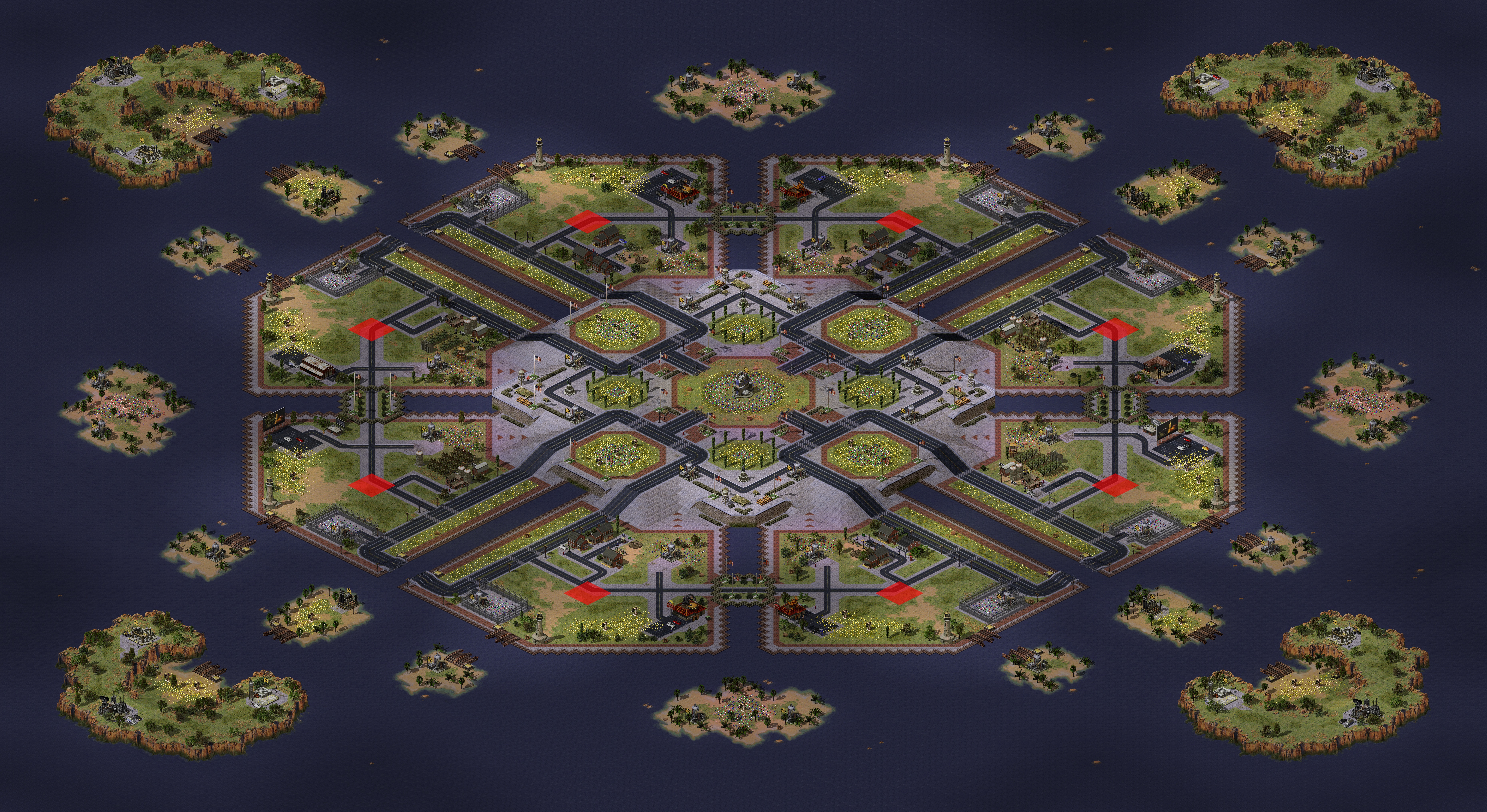 Rendered map: 新增益-八重湾