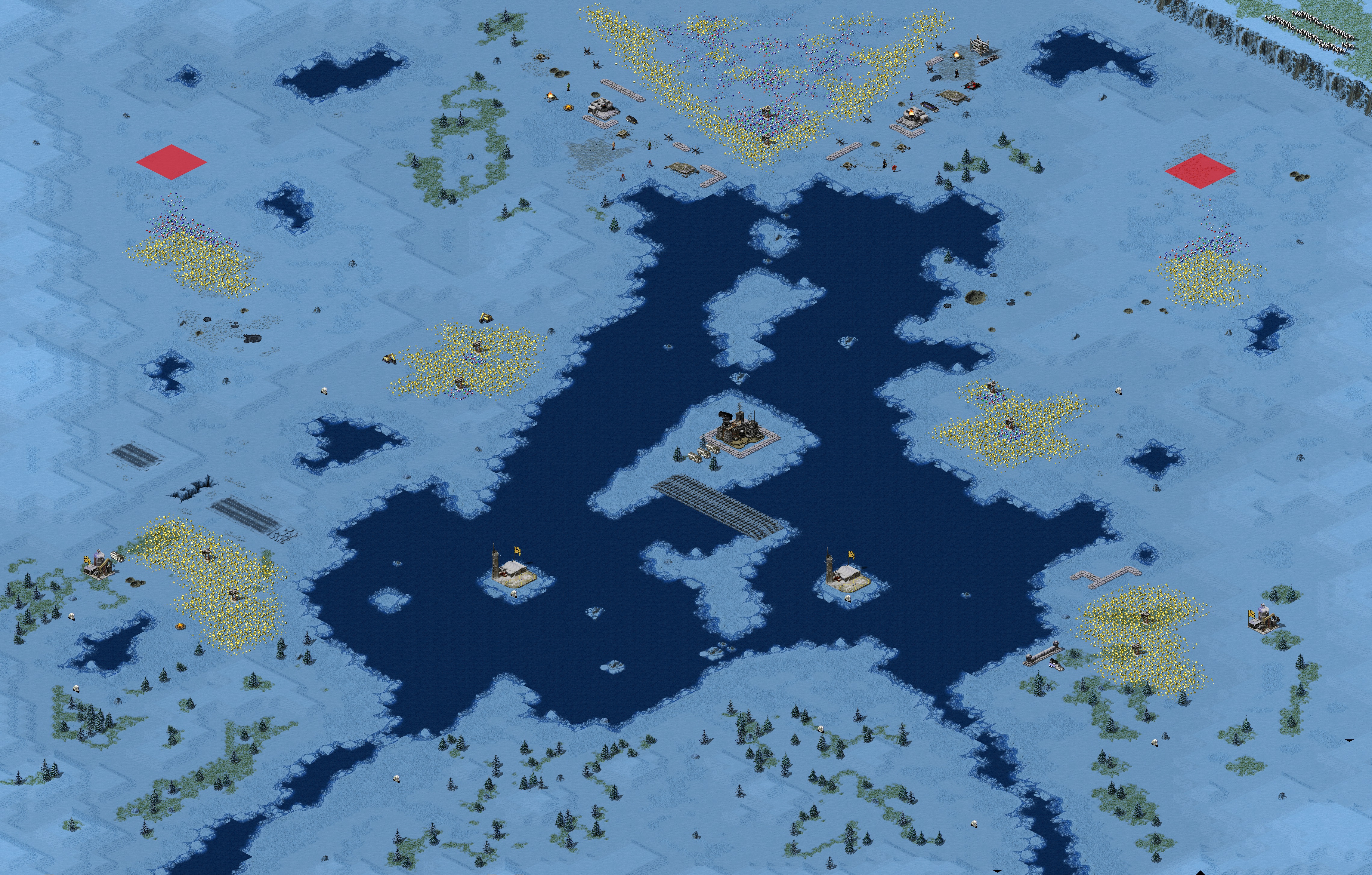 Rendered map: Ponnes Lake